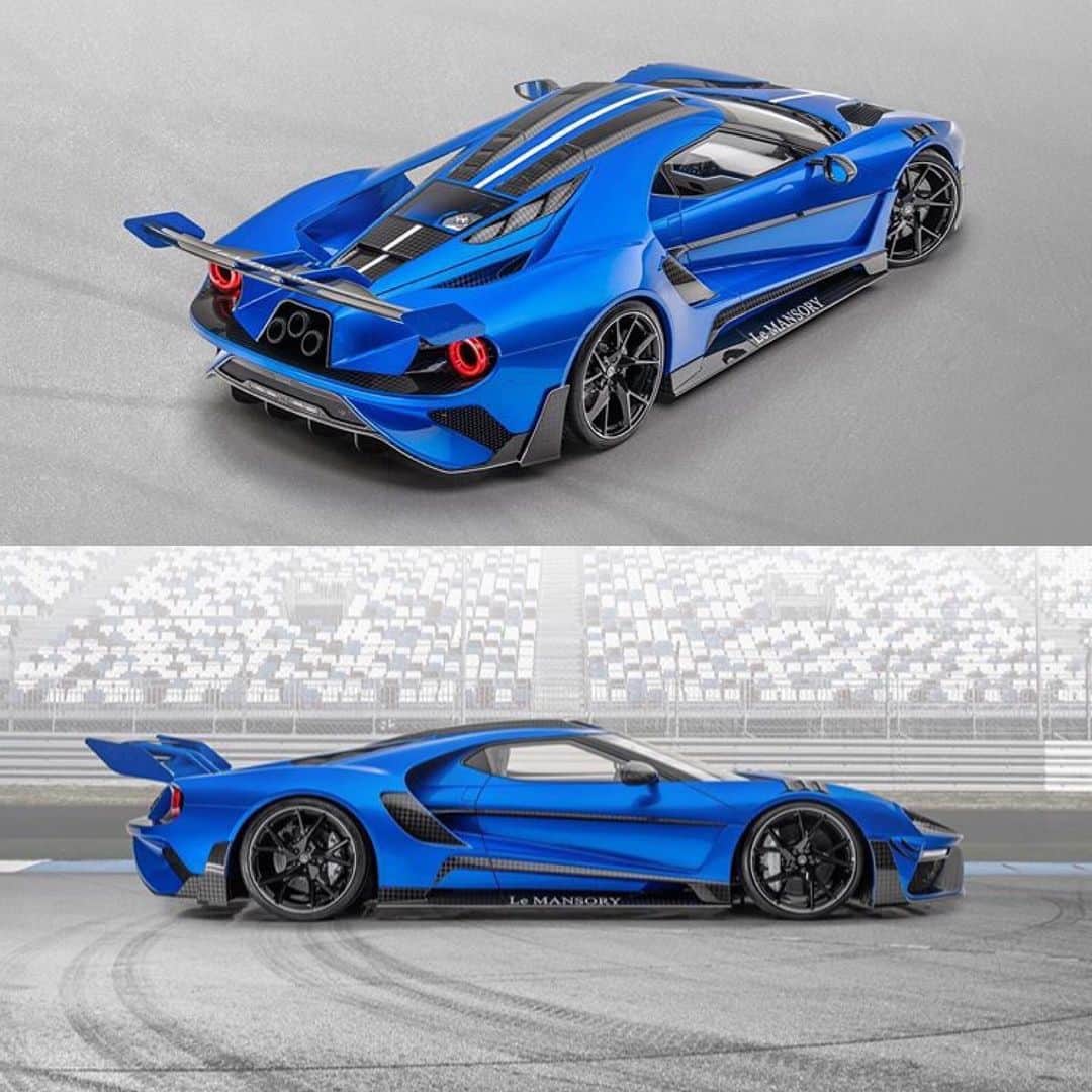 Amazing Carsさんのインスタグラム写真 - (Amazing CarsInstagram)「The “LeMANSORY Ford GT” has been released! What are your thoughts on the @Mansory design?  Photo via: @mansory   Second page: @M85Media  Other page: @StancedAutohaus  #Ford #GT #Mansory #LeMansory #MansoryFordGT #FordGT #LeMans #AmazingCars247」7月1日 0時15分 - amazingcars247