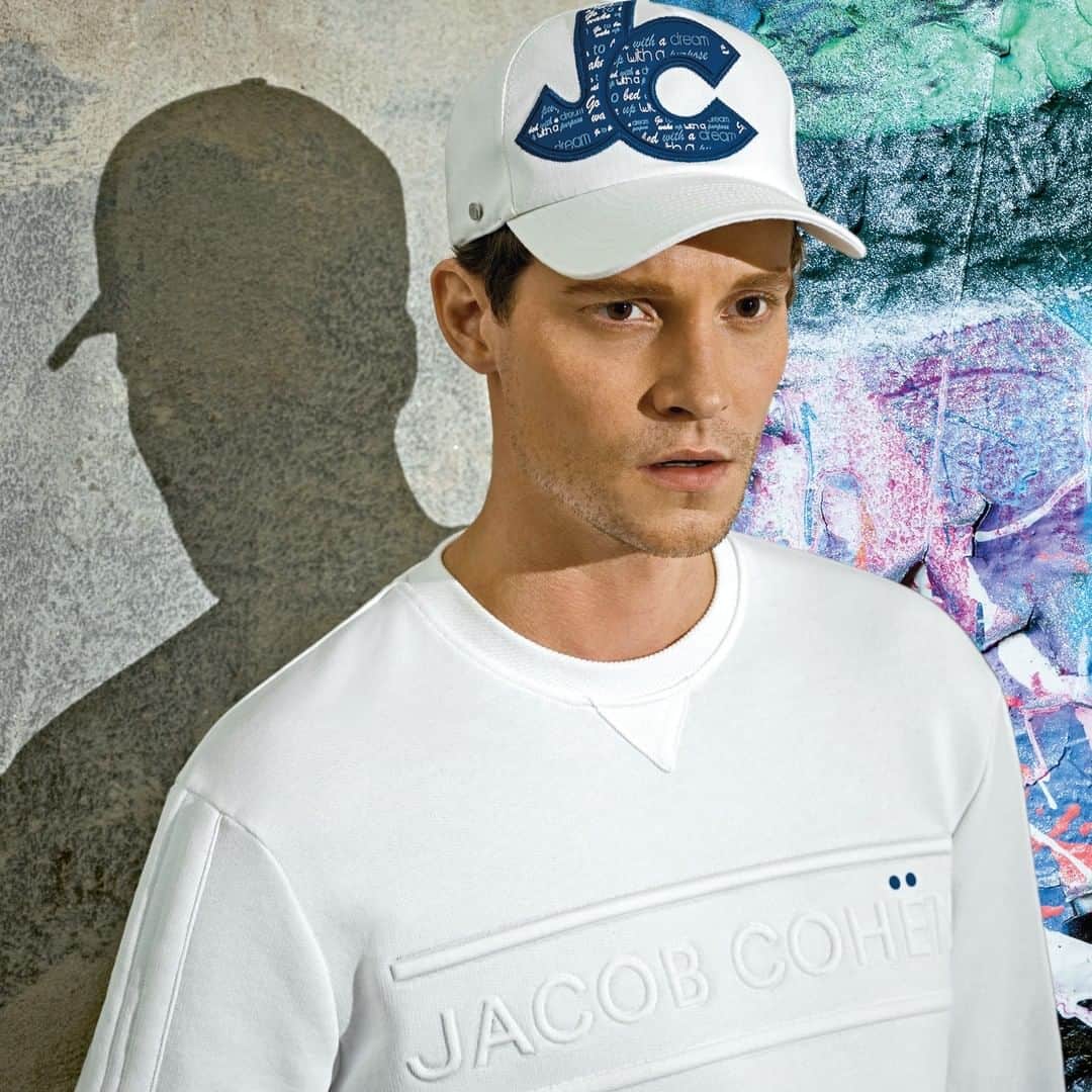 Jacob Cohenのインスタグラム：「Sporty chic  Discover the Jacob Cohën Spring Summer 2020 Collection  Photography by @danielafederici  Featuring Matthew James Hitt @mattxhitt   #JacobCohen #JacobCohenJeans」