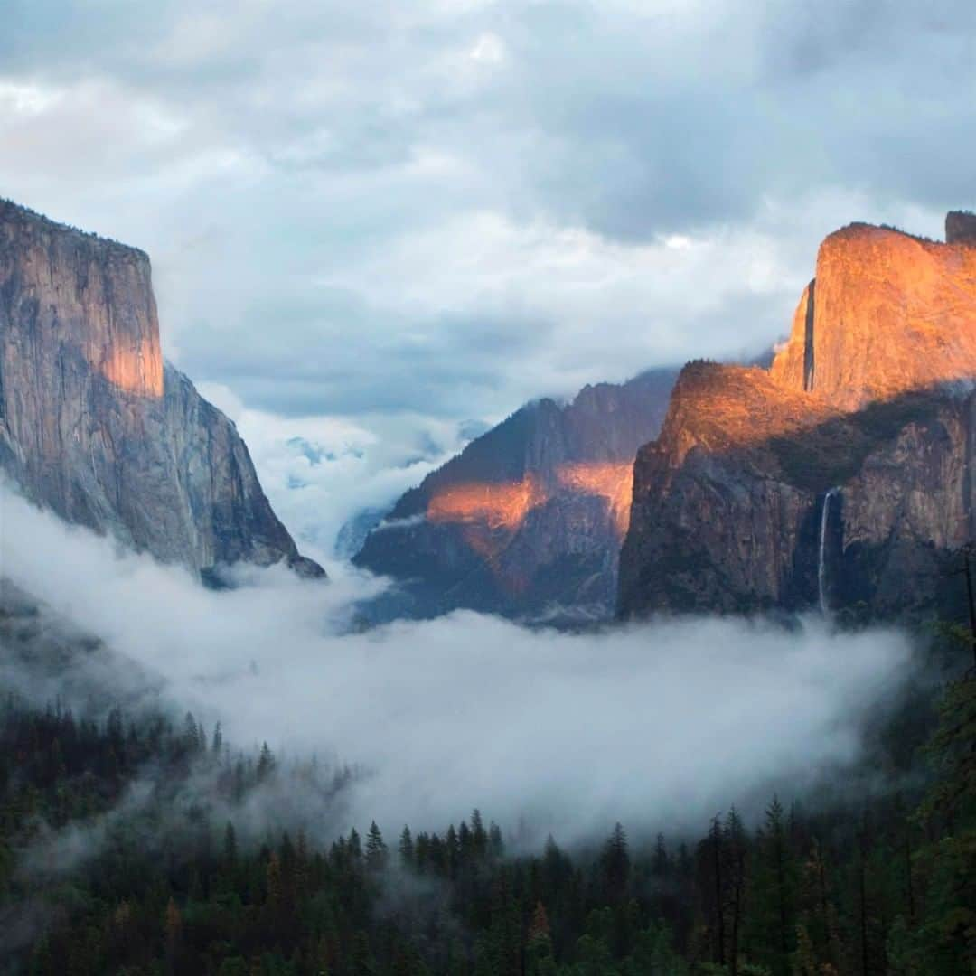 アメリカ内務省さんのインスタグラム写真 - (アメリカ内務省Instagram)「Like pulling the veil off the face of the love of your life, the fog lifts and reveals the unparalleled beauty of Yosemite National Park in #California. On this day in 1864, President Abraham Lincoln signed a law setting aside #Yosemite Valley and the Mariposa Grove as protected lands. Overshadowed by the Civil War, this news received little attention, but it set a significant precedent - places of scenic and natural importance should be protected for the enjoyment of all people. Photo @YosemiteNPS by #NationalPark Service. #GreatOutdoorsMonth #usinterior」7月1日 0時23分 - usinterior