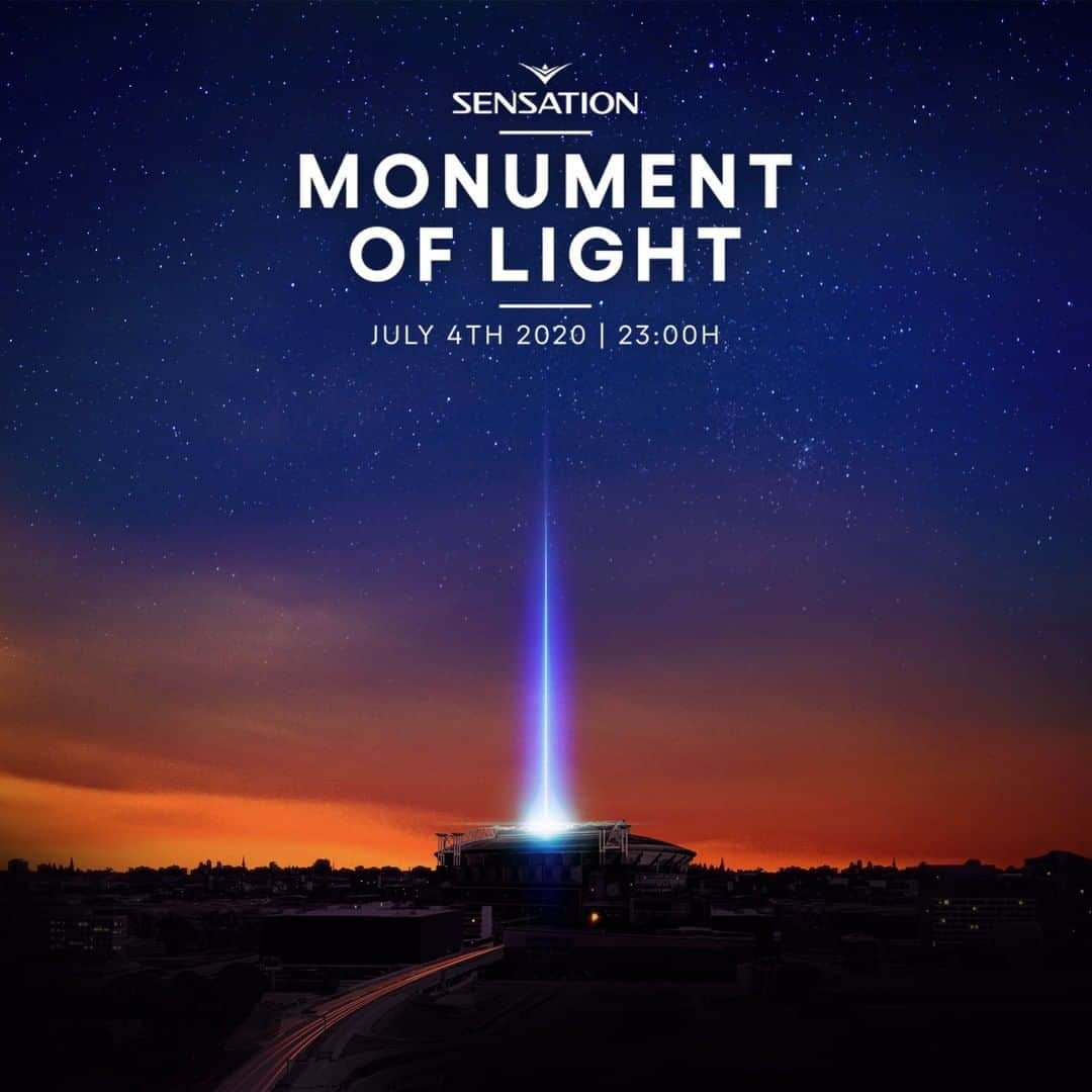 Sensationのインスタグラム：「Beyond darkness, there will be light ✨​ ​ This Saturday at 23:00h (CEST), we'll be streaming our Monument of Light all over the world. It's our tribute to you, to hope and to celebrating life.​ ​ Together with Coca-Cola, we're making it possible for you to witness the rehearsal of Monument of Light in the Johan Cruijff ArenA. Don't miss out on this once in a lifetime experience and take part in our giveaway until 23:59h (CEST)! ​ Take your chance and​ 🌟 Tag 3 of your best friends​ 🌟 Tag @cocacola_nl  🌟 Sign up via sensation.com/coca-cola-giveaway​ ​ Join us for a memorable night via sensation.com  #Sensation #MonumentofLight #CocaCola #JohanCruijffArenA #giveaway #hope #celebratelife #beyonddarkness #lettherebelight」