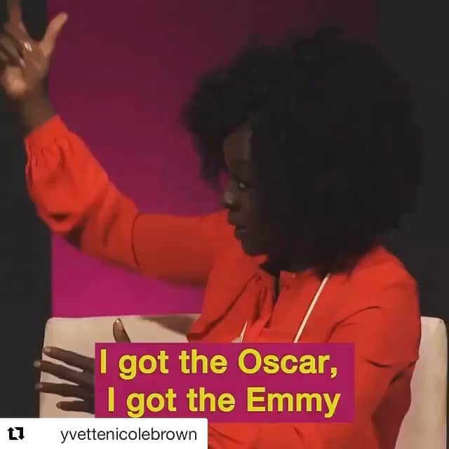 ジェニファー・エスポジートのインスタグラム：「THIS!  I’ve said this for years and years. If you are not the standard  light eyed, light skinned version of “america” then you are everything else and treated as such. @violadavis is a powerhouse - not “probably comparable”  absolutely comparable .  THIS shit needs to change. But how?  Start making your OWN content, cast the world YOU see and want to see.  Make things equal and fair. Go to the people to raise money to get made what and who YOU want to see. Then and only then will we have some control over this. The power has always been with the people. It’s just a matter of taking it back.」