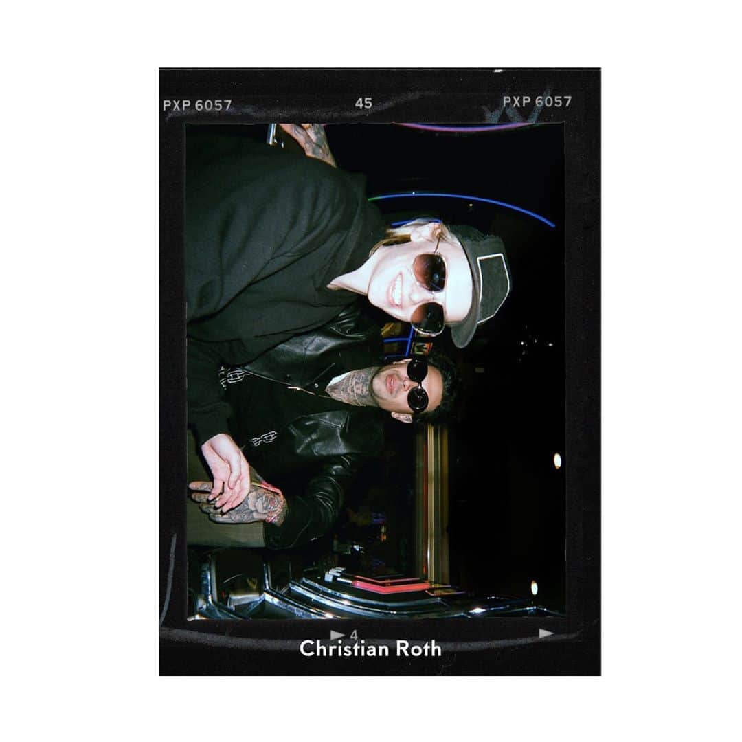 クリスチャンロスのインスタグラム：「Chiara & Vincent in Christian Roth, Palm Springs diary」