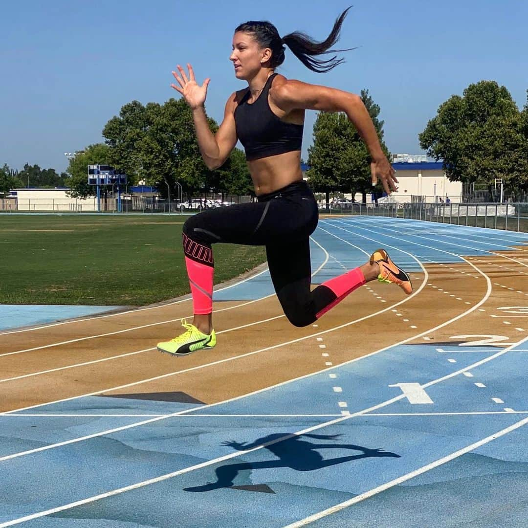 ジェンナ・プランディーニさんのインスタグラム写真 - (ジェンナ・プランディーニInstagram)「I’ve got the need for speed! The new evoSPEED Tokyo spikes are 🔥🔥 Can’t wait to get back racing with these on my feet! #PUMA @pumaperformance @puma」7月1日 3時37分 - j_prandini