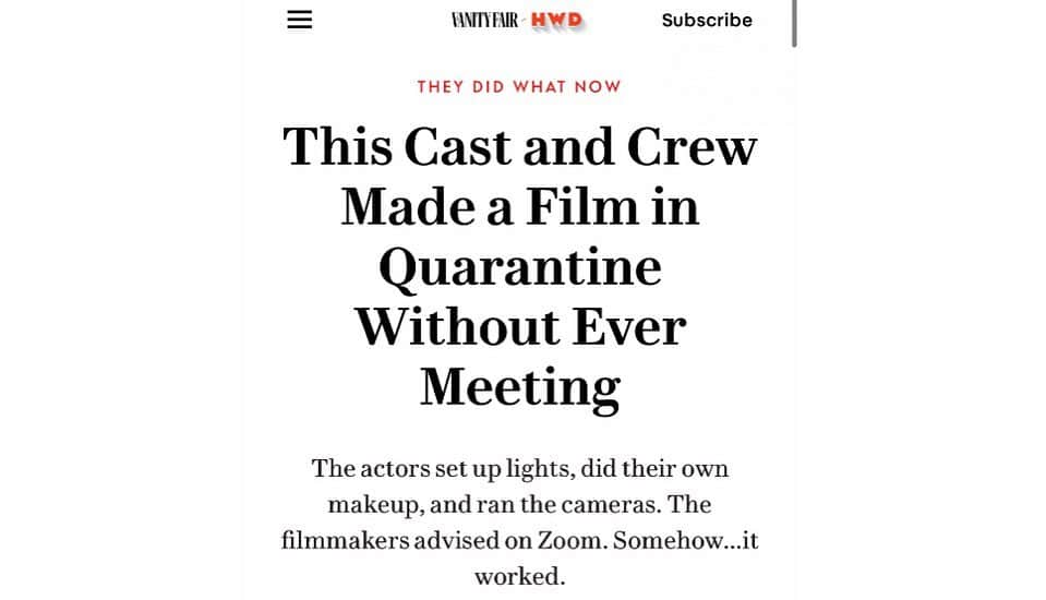 キャサリン・マクナマラさんのインスタグラム写真 - (キャサリン・マクナマラInstagram)「Something wicked this way comes... #UNTITLEDHORRORMOVIE . Surprise! Even with #socialdistancing haunting us, we made a movie! Meet Chrissy - she’s not always the brightest but she’s devilishly fun! 😈📽 @vfhwd @vanityfair https://www.vanityfair.com/hollywood/2020/06/the-first-movie-created-entirely-during-quarantine」7月1日 3時56分 - kat.mcnamara