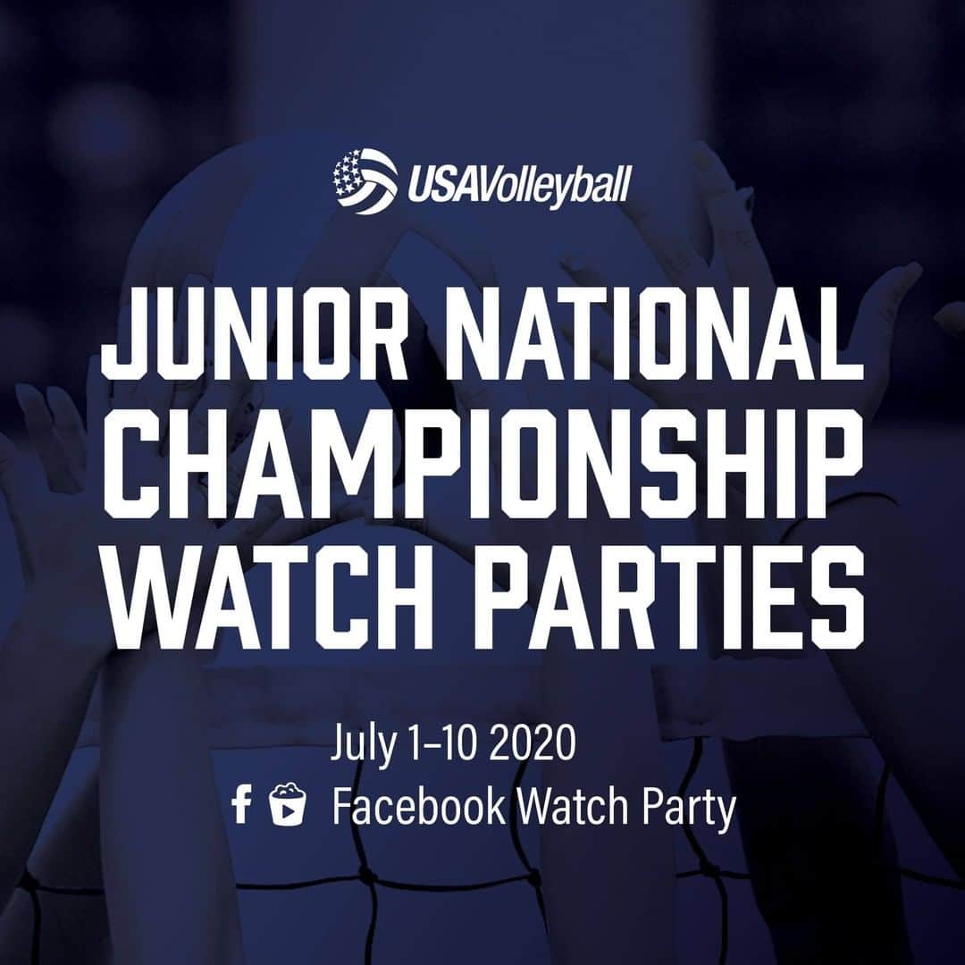 USA Volleyballさんのインスタグラム写真 - (USA VolleyballInstagram)「We wish we were at the Boys and Girls Junior National Championships right now, but since we can't be, we wanted to bring you the next best thing... a 10 day WATCH PARTY 📺 of some of the best matches from past #BJNC, #GJNC and #GJNC18! Tune in on the USA Volleyball Facebook page and invite your family and friends to watch with you!  Swipe over to see the full schedule! Tag your watch party squad in the comments ⤵ and head over to our Facebook now (link in Story) to set your reminders for the match premieres! #USAVwatchparty」7月1日 5時00分 - usavolleyball