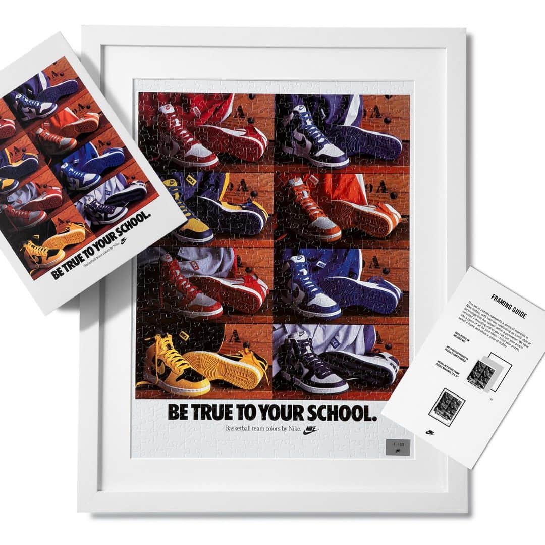 UNDFTDさんのインスタグラム写真 - (UNDFTDInstagram)「In partnership with Nike, we’re excited to launch a collection of puzzles using iconic vintage Nike ads. The puzzle set is made in limited quantities and individually numbered. To kick off this launch, we tapped our friends at @archive.dna to create a quiz based off of the history around the three iconic Nike styles featured on each limited edition puzzle.   In order to obtain yours, you will have to upload the quiz PDF (link in bio), fill out the scantron, and submit your filled out scantron to @undefeatedinc DIRECT MESSAGE INBOX in order to enter. Once you submit your quiz, WITH ALL THE ANSWERS CORRECT, within 48 hours, you will be eligible to be entered into a raffle to win a complete set of the limited edition puzzle.   Again, you will have 48 hours to download, fill out, and submit your entries via @undefeatedinc DIRECT MESSAGE INBOX. Any entries after the 48 hours will not be considered.」7月1日 5時48分 - undefeatedinc