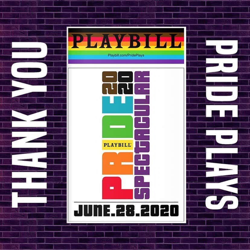 マイケル・ユーリーさんのインスタグラム写真 - (マイケル・ユーリーInstagram)「Repost from @prideplays • That's a wrap of #PridePlays2020! 🏳️‍🌈 Although we celebrate #Pride all year, we're grateful to @playbill, @bcefa, and the MANY #LGBTQIA+ artists who participated in our 5 primetime events, 11 developmental readings, and 34 digital #PridePieces. Thank you! ❤️」7月1日 6時58分 - michaelurielikesit