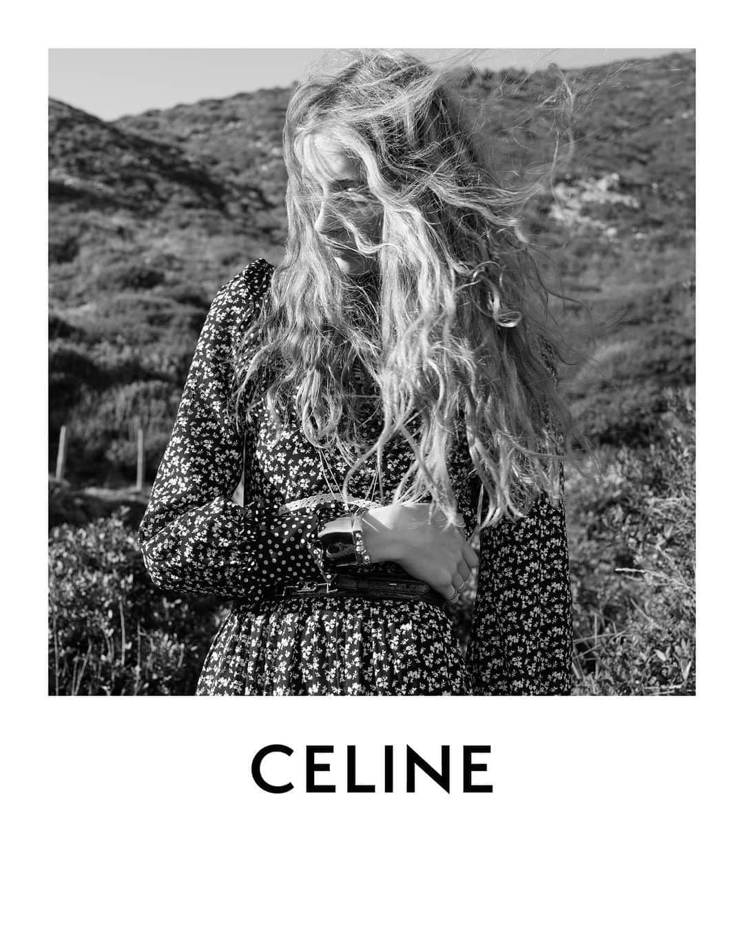 Celineさんのインスタグラム写真 - (CelineInstagram)「CELINE WINTER 20 PART 1 CELINE ROMANTIC DRESS  COLLECTION AVAILABLE IN STORE AND AT CELINE.COM JULY 2020  ANNA FRANCESCA PHOTOGRAPHED BY @HEDISLIMANE IN SAINT-TROPEZ IN NOVEMBER 2019  #CELINEBYHEDISLIMANE」7月1日 16時53分 - celine