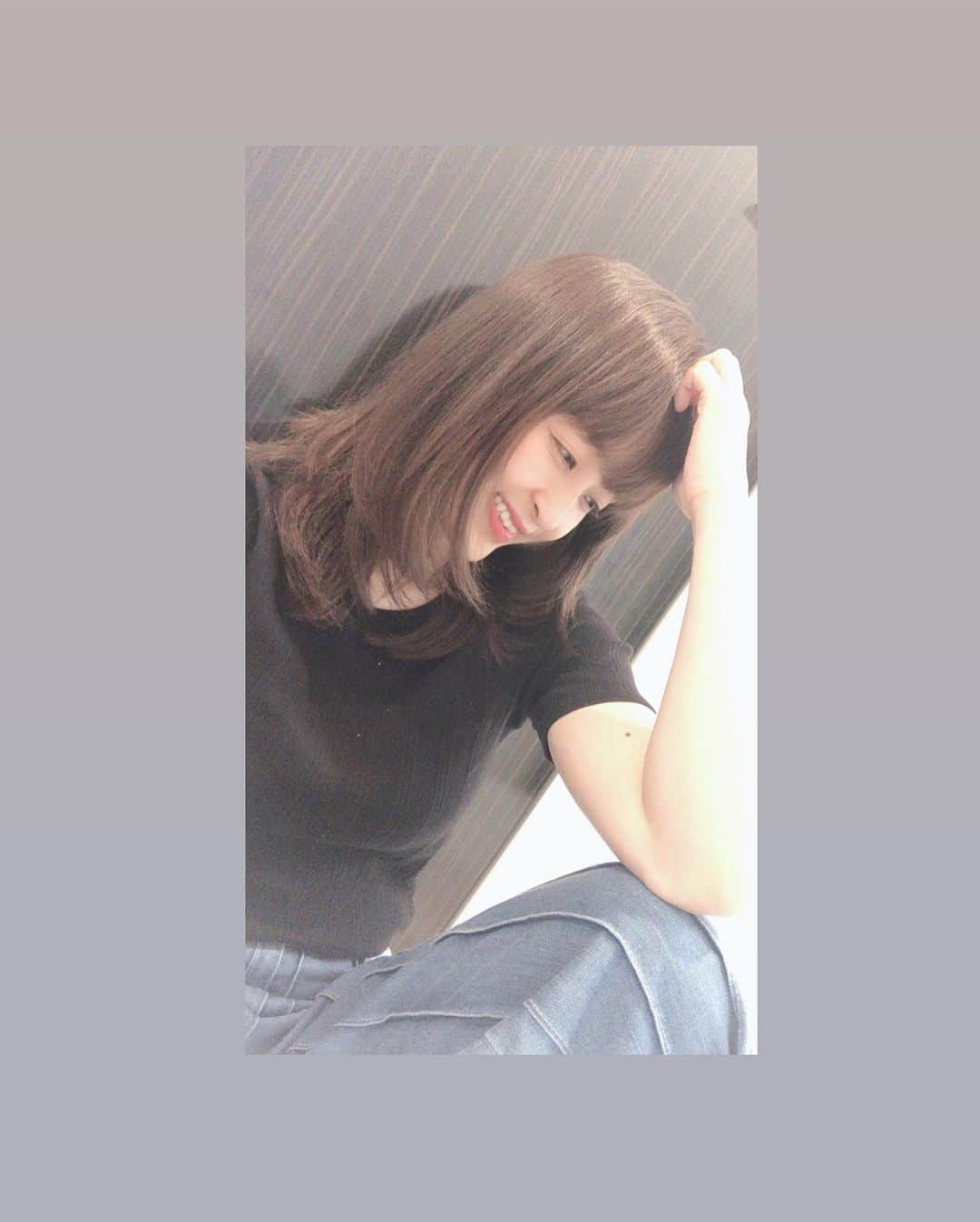 田中理恵さんのインスタグラム写真 - (田中理恵Instagram)「@hodaka  カラーしましたー！！ いつも、真っ黒じゃなく明るすぎでもない色で。と、お願いします🤣‼︎  何色なんだろうね🤍🤍 毎回、素敵な色で髪の毛が生きかえります。 感謝☺️」7月1日 17時35分 - riiiiiie611