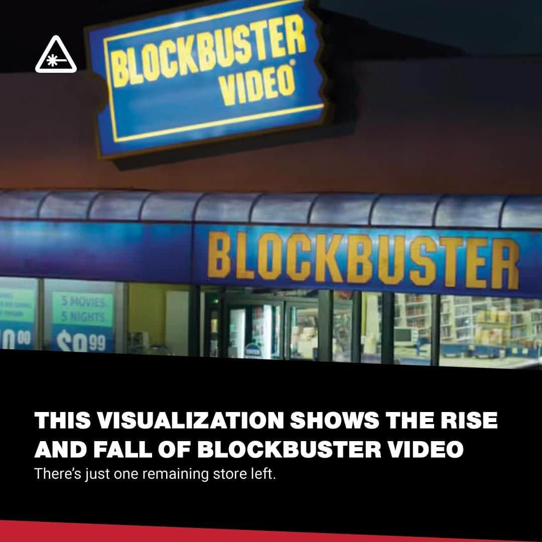 クリス・ハードウィックさんのインスタグラム写真 - (クリス・ハードウィックInstagram)「The combination of Netflix and Redbox essentially killed the classic video store model, and Blockbuster’s days were numbered.⁠ link in bio」7月1日 9時01分 - nerdist