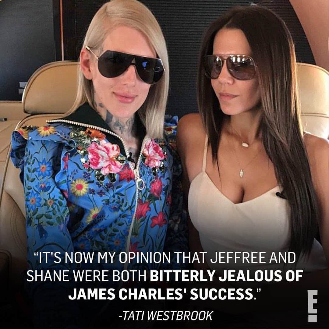 E! Onlineさんのインスタグラム写真 - (E! OnlineInstagram)「#Youtuber Tati Westbrook is breaking her silence about Jeffree Star and Shane Dawson—including how they allegedly "manipulated" her into criticizing James Charles. 👀 Link in bio for a full rundown. (📷: Instagram)」7月1日 9時31分 - enews