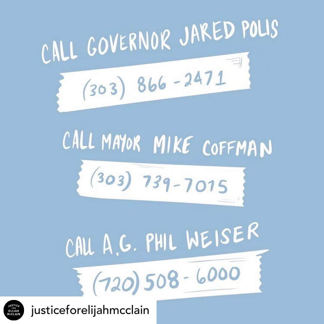 カーステン・ヴァングスネスさんのインスタグラム写真 - (カーステン・ヴァングスネスInstagram)「Repost• @justiceforelijahmcclain Elijah McClain. Call and email everyday. Donate. Demand justice through link in bio. ⠀⠀⠀⠀⠀⠀⠀⠀⠀⠀⠀⠀ ⠀⠀⠀⠀⠀⠀⠀⠀⠀⠀⠀⠀ #justiceforelijahmcclain #sayhisname #blacklivesmatter  art @czillustration」7月1日 9時58分 - kirstenvangsness