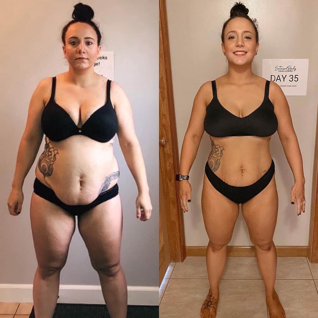 Paige Hathawayさんのインスタグラム写真 - (Paige HathawayInstagram)「HUGE CONGRATULATIONS to Michelle Santos for earning $2,500 during my @fitin5challenge! Thank you for allowing me to be apart of your journey 😍 I’m so excited for you!  MICHELLES SUCCESS STORY: “First and foremost this challenge has helped me achieve a lifestyle change that I desperately needed! Doing this challenge forced me to stay on track and complete it for my girls to show them what I could be for them. A mom with more energy and show myself I could get back to the old me. If you told me five weeks ago I would lose over 15 pounds I wouldn’t have believed it... But here I am down the weight with the muscle gain and I’m happy, and healthy FOR MYSELF AND MY FAMILY! This challenge reminded me that what I put into my body does make a huge difference and for that I know what I need to continue for future success the challenge was mentally challenging especially during COVID-19 where I am an essential worker working upwards of 60 hours having a toddler and a baby and a home to care for I sometimes found  myself still up at 2 AM just to make sure I got my workout in and then back up at 5 AM for cardio before my day started but I have to say the journey was beyond worth it for the changes I made in my life. The rapid results helped motivate me to continue this journey I set for myself. What I saw happen to myself in five weeks was beyond my expectations, along with the amazing support from my husband; Paige and her team really are there the entire way encouraging you and I have to say it was a big help! I highly recommend the @fitin5challenge. This challenge is doable the results are very real and obtainable — I’M LIVING PROOF! Trust the process. This challenge helped me gain my confidence back, and to love myself, which is what I needed not only for myself but I needed it for my girls. I want them to grow up seeing me confident so they learn and know it for themselves as well. Thank you again Paige and team for all your help! XOX 😘 - Michelle Santos  IG: @ahhhh_yeah_meesh  Starting weight: 165lbs  Final weight: 149.8lbs  Group 1 in my next challenge is almost full and starts July 12th. To save your spot email me ASAP 👇🏼 CONTACT@PAIGEHATHAWAY  WWW.FITIN5.COM」7月1日 11時33分 - paigehathaway