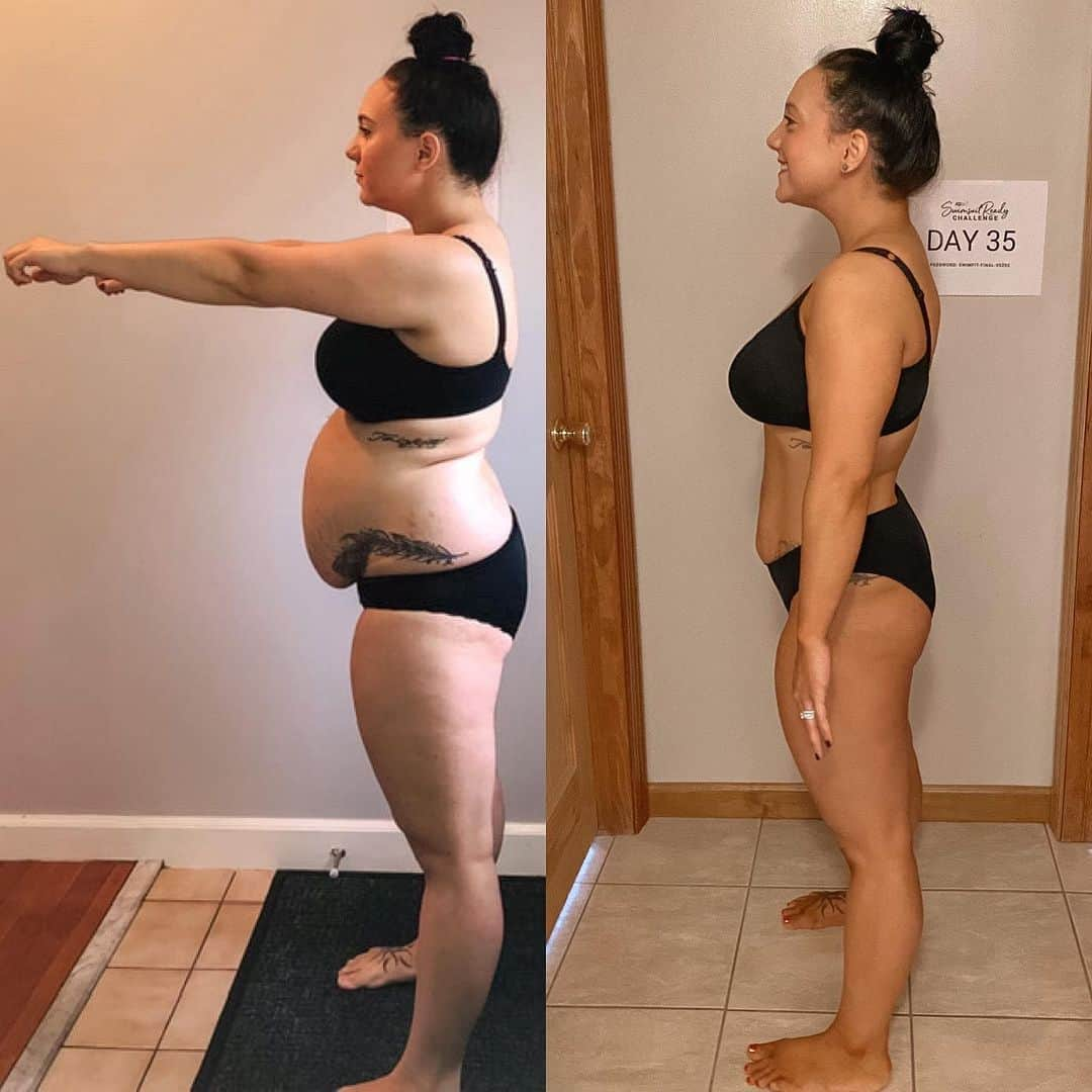 Paige Hathawayさんのインスタグラム写真 - (Paige HathawayInstagram)「HUGE CONGRATULATIONS to Michelle Santos for earning $2,500 during my @fitin5challenge! Thank you for allowing me to be apart of your journey 😍 I’m so excited for you!  MICHELLES SUCCESS STORY: “First and foremost this challenge has helped me achieve a lifestyle change that I desperately needed! Doing this challenge forced me to stay on track and complete it for my girls to show them what I could be for them. A mom with more energy and show myself I could get back to the old me. If you told me five weeks ago I would lose over 15 pounds I wouldn’t have believed it... But here I am down the weight with the muscle gain and I’m happy, and healthy FOR MYSELF AND MY FAMILY! This challenge reminded me that what I put into my body does make a huge difference and for that I know what I need to continue for future success the challenge was mentally challenging especially during COVID-19 where I am an essential worker working upwards of 60 hours having a toddler and a baby and a home to care for I sometimes found  myself still up at 2 AM just to make sure I got my workout in and then back up at 5 AM for cardio before my day started but I have to say the journey was beyond worth it for the changes I made in my life. The rapid results helped motivate me to continue this journey I set for myself. What I saw happen to myself in five weeks was beyond my expectations, along with the amazing support from my husband; Paige and her team really are there the entire way encouraging you and I have to say it was a big help! I highly recommend the @fitin5challenge. This challenge is doable the results are very real and obtainable — I’M LIVING PROOF! Trust the process. This challenge helped me gain my confidence back, and to love myself, which is what I needed not only for myself but I needed it for my girls. I want them to grow up seeing me confident so they learn and know it for themselves as well. Thank you again Paige and team for all your help! XOX 😘 - Michelle Santos  IG: @ahhhh_yeah_meesh  Starting weight: 165lbs  Final weight: 149.8lbs  Group 1 in my next challenge is almost full and starts July 12th. To save your spot email me ASAP 👇🏼 CONTACT@PAIGEHATHAWAY  WWW.FITIN5.COM」7月1日 11時33分 - paigehathaway