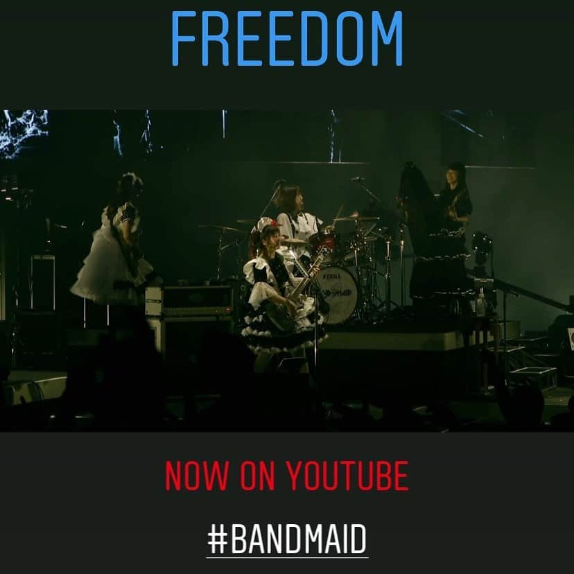 BAND-MAIDさんのインスタグラム写真 - (BAND-MAIDInstagram)「https://youtu.be/FHpuEqMAcDg」7月1日 12時05分 - bandmaid.jp