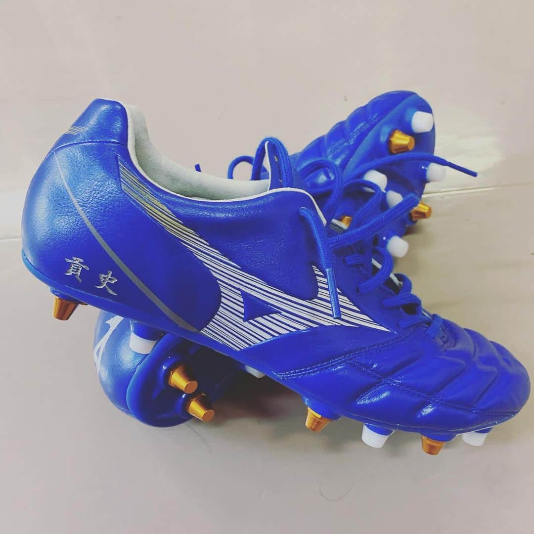 金井貢史のインスタグラム：「Newスパイク！ #mizuno」