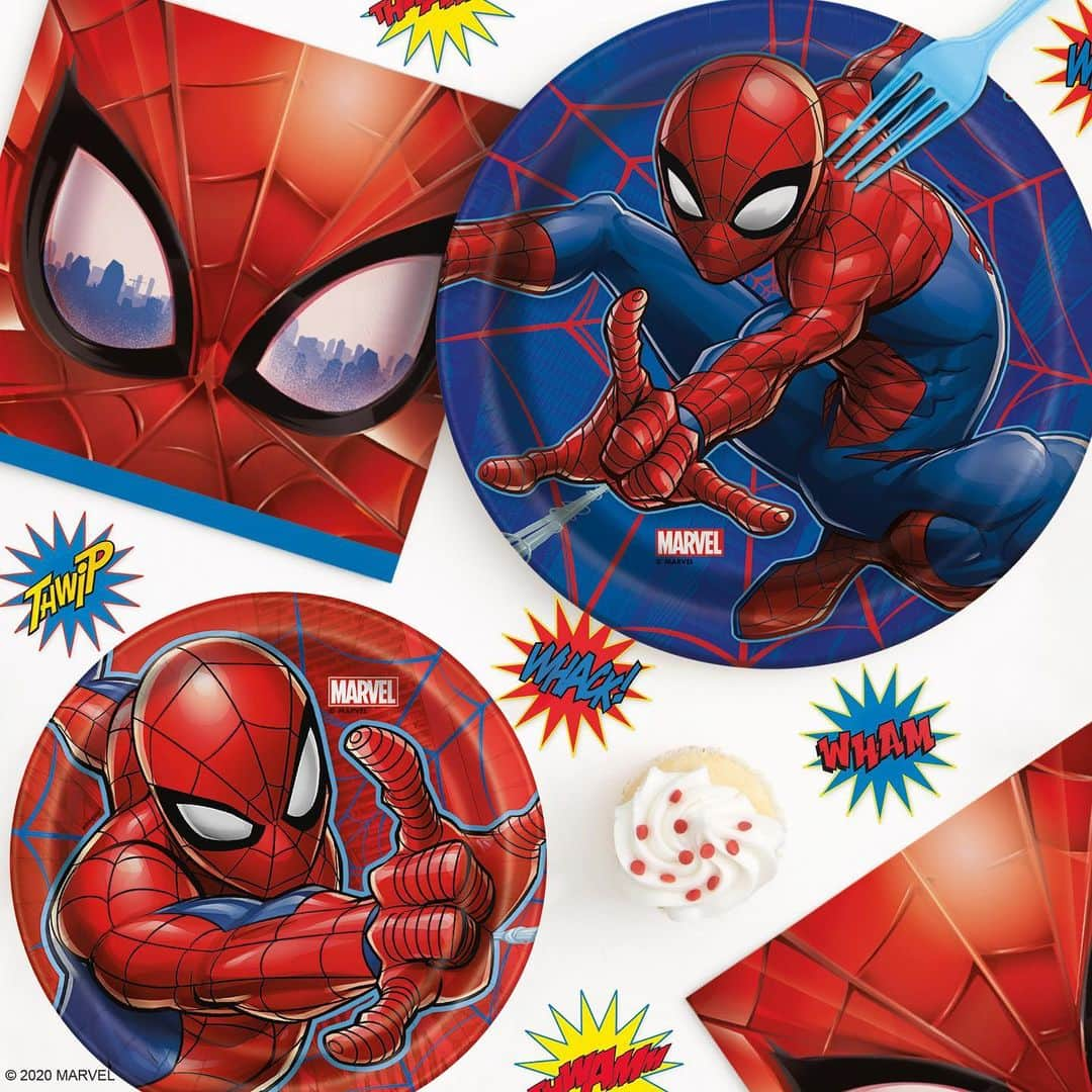 Marvel Entertainmentさんのインスタグラム写真 - (Marvel EntertainmentInstagram)「Turn your little heroes celebration into a super party with Spider-Man and the Avengers! Get these decorations and more exclusively at @Walmart and on Walmart.com 🎉  @uniqueindustriesparty」7月2日 2時12分 - marvel