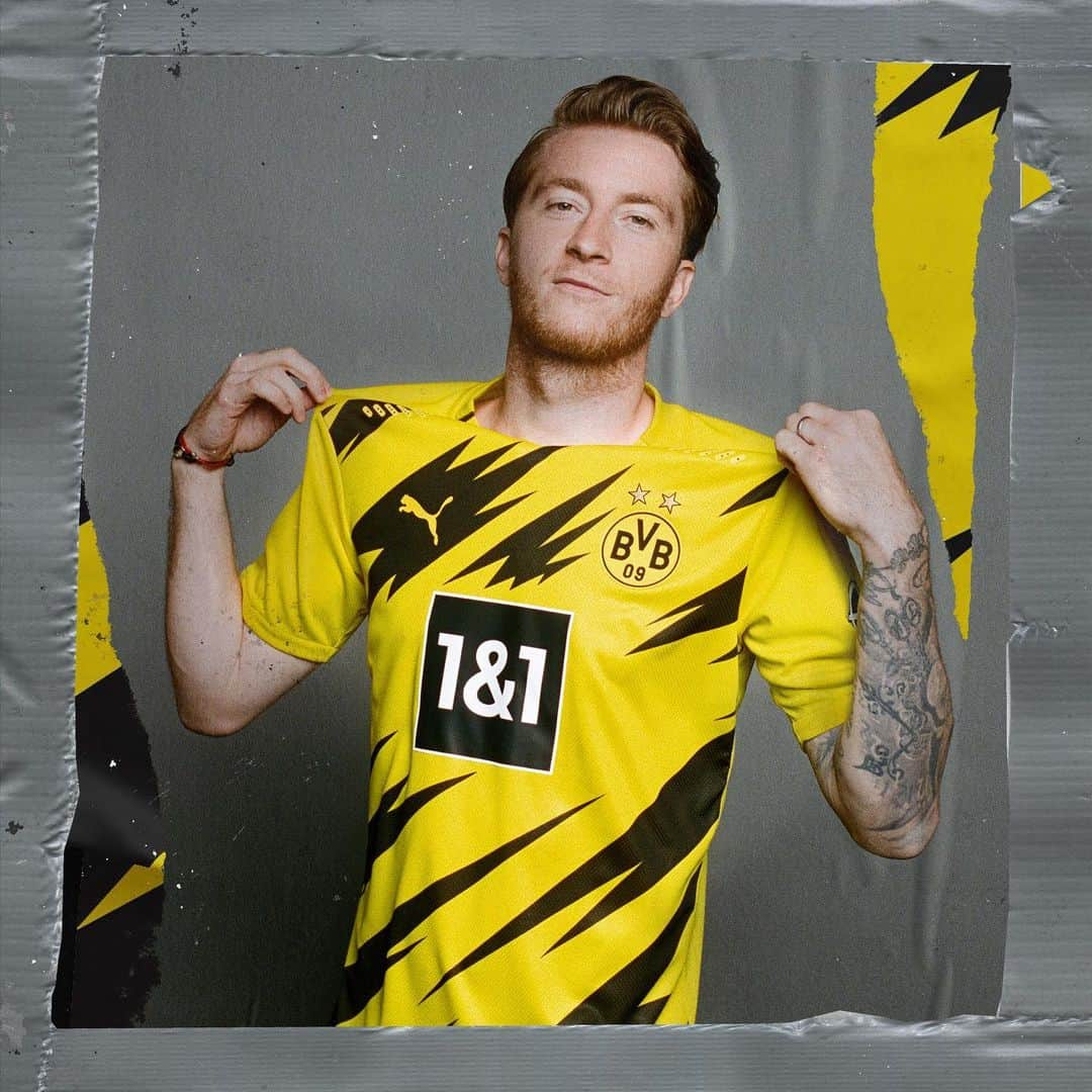 マルコ・ロイスのインスタグラム：「Home Kit 20/21 🖤💛」