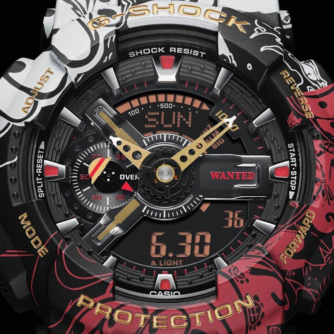 G-SHOCKさんのインスタグラム写真 - (G-SHOCKInstagram)「Coming soon: ONE PIECE x G-SHOCK. This collab shows off Luffy’s growth, displaying different motifs at different times. The iconic straw hat, WANTED logo, and X-shaped scar all make appearances. Don’t miss out. Link in bio.」7月2日 2時26分 - gshock_us