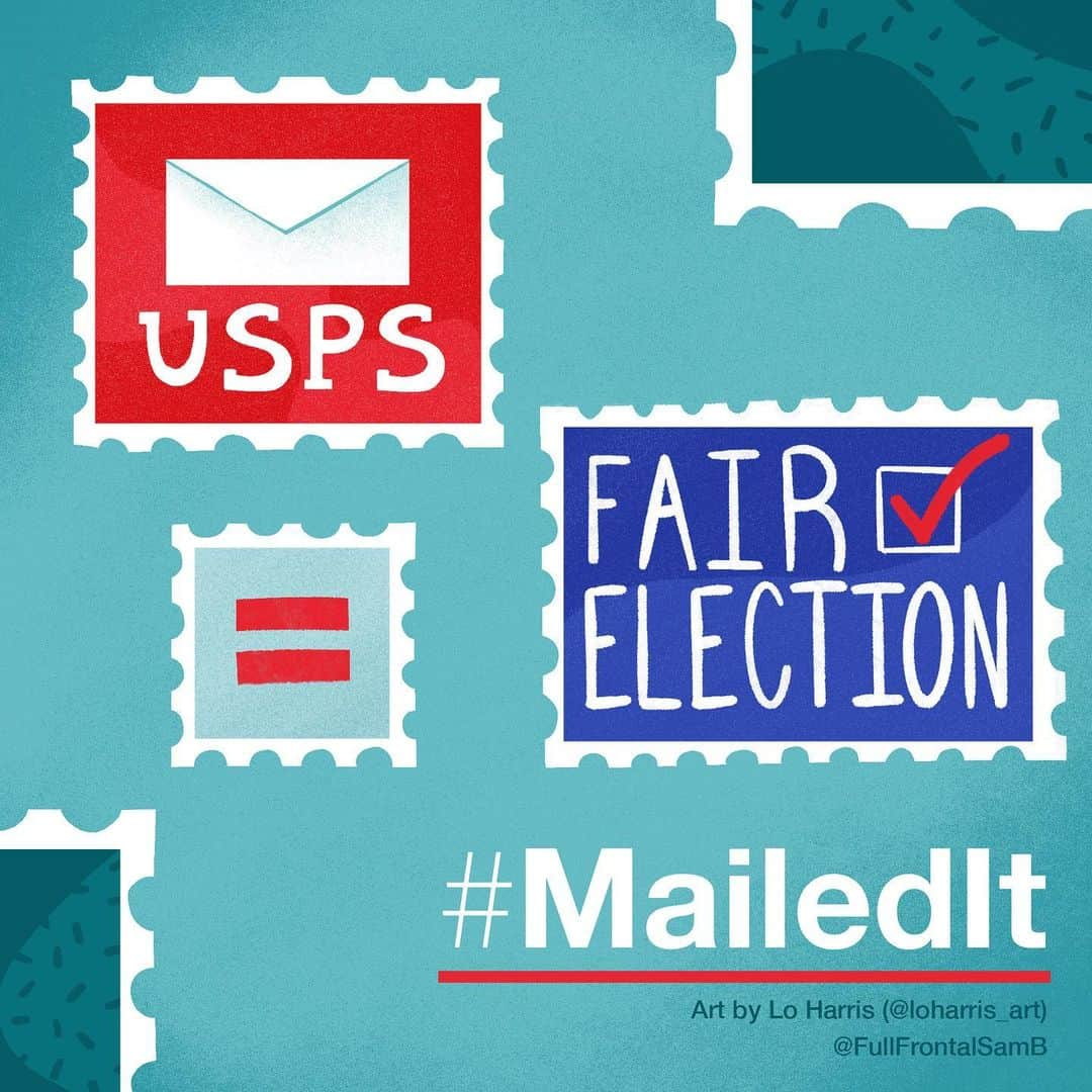 ジェーン・フォンダさんのインスタグラム写真 - (ジェーン・フォンダInstagram)「Hey @stevenmnuchin1, do the right thing and help us save the US Postal Service. We need mail-in ballots! #MailedIt」7月2日 2時52分 - janefonda