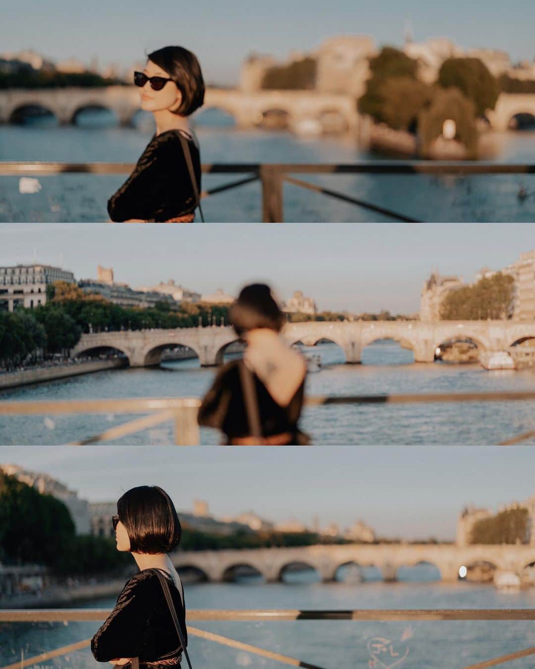 Putri Anindyaのインスタグラム：「June last year with @vintagedaughter // ⁣ ⁣ Walking around in Paris with Jenna is always a pleasure. Her interest to the little details around us make boring is not in the dictionary when I hang out with her. Most of the times we look at the cute vintage stores, buying beautiful dessert on Boulangerie, taking random pics, having spritz, and observing strangers. Oh how I miss those summer walks in Paris with her ✨⁣ ⁣ ⁣ soundtrack : La foule - Édith Piaf」