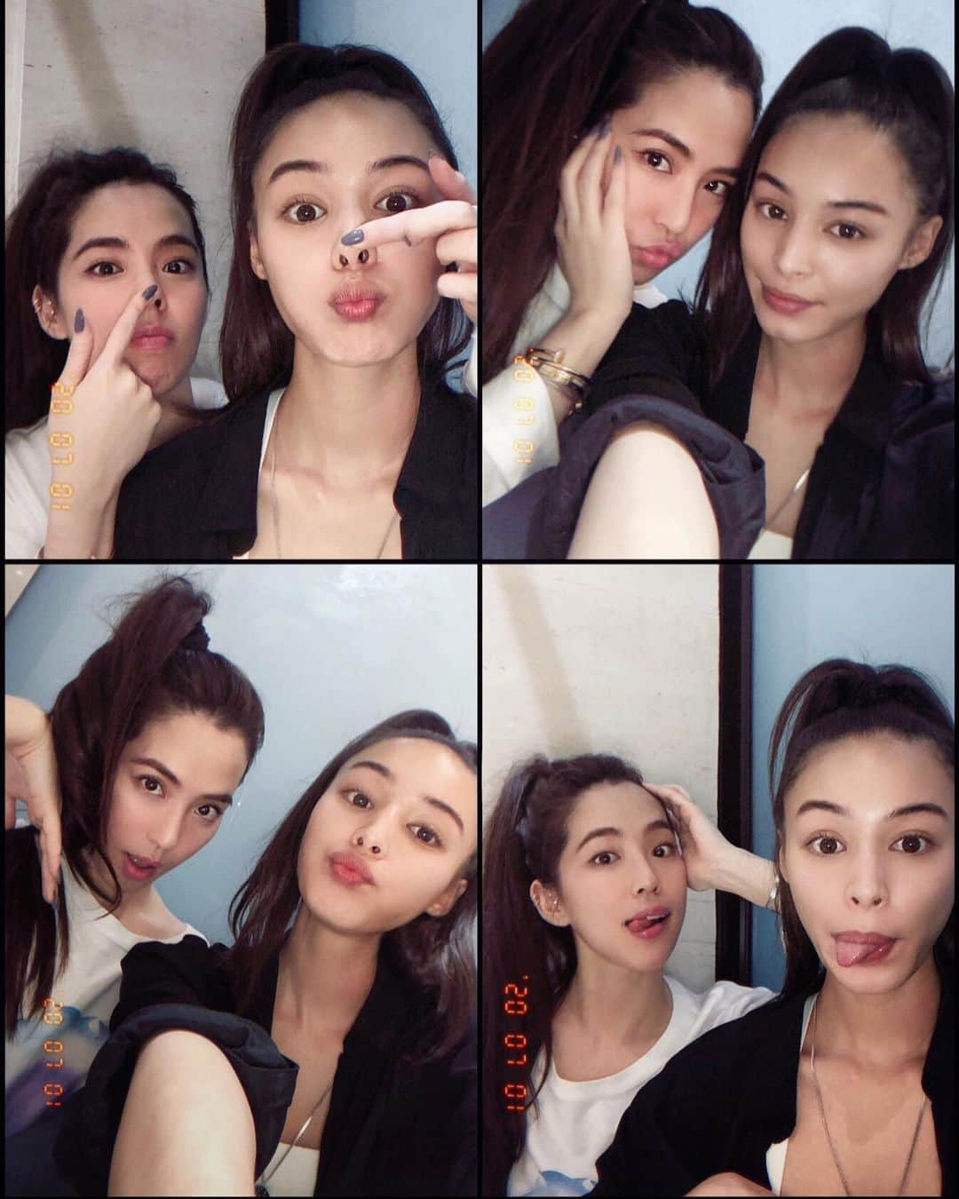 アリッサのインスタグラム：「Vicki P in da shizzhouzzeee~ 👯‍♀️ x」