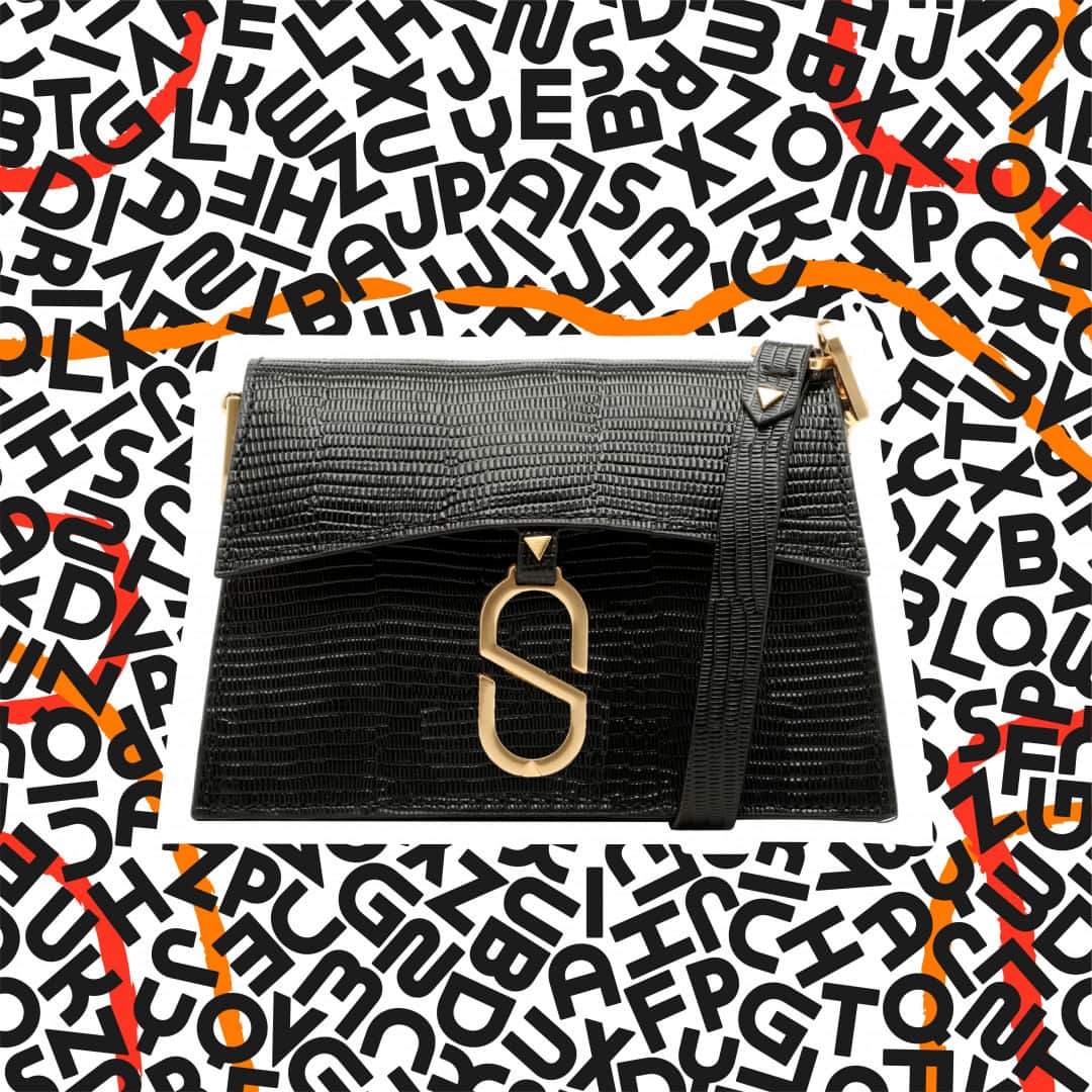 Schutzのインスタグラム：「NEW CRUSH: CROSSBODY "A TO Z" LEZARD BLACK ❤️ #newin #schutzatoz」