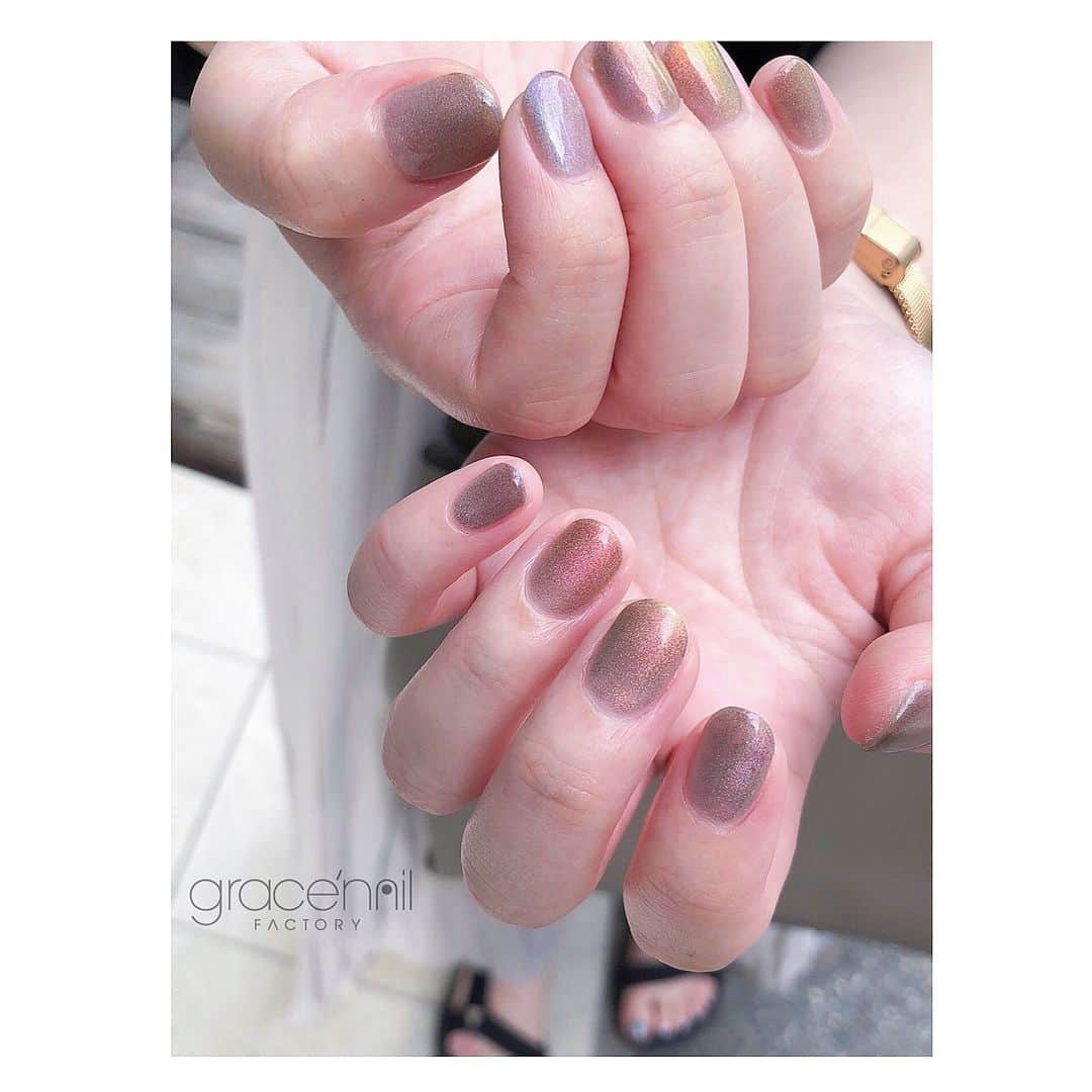 Gracenailfactoryさんのインスタグラム写真 Gracenailfactoryinstagram Magnet全部ぬり かわいい Design By Gracenailfactory Haruka グレースネイルファクトリー 大阪堀江 堀江ネイル ショート ネイル カジュアルネイル ファッジネイル ニュアンス