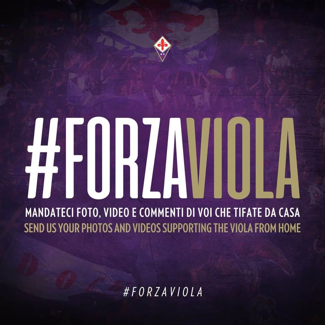 ACFフィオレンティーナさんのインスタグラム写真 - (ACFフィオレンティーナInstagram)「#FORZAVIOLA da casa! 🏠 #FORZAVIOLA from home! 🏠   Taggateci e mandateci foto, video e commenti del vostro tifo da casa usando l'hashtag #ForzaViola, le più belle verranno ricondivise 💪⚜ Tag us and send us your photos and videos supporting the Viola from home, using #ForzaViola, we'll share our favourite 💪⚜  #ForzaViola 💜 #FiorentinaSassuolo #ACFFiorentina #Fiorentina」7月1日 23時07分 - acffiorentina