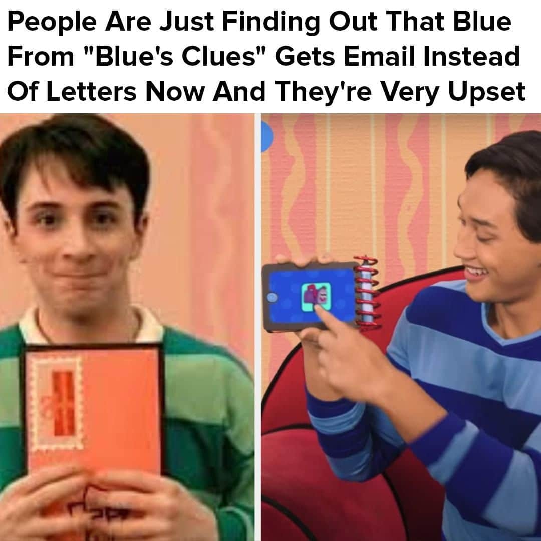 BuzzFeedさんのインスタグラム写真 - (BuzzFeedInstagram)「The "Blue's Clues" you know is gone. Feel old yet? Read the full story in the link in bio.」7月2日 0時05分 - buzzfeed