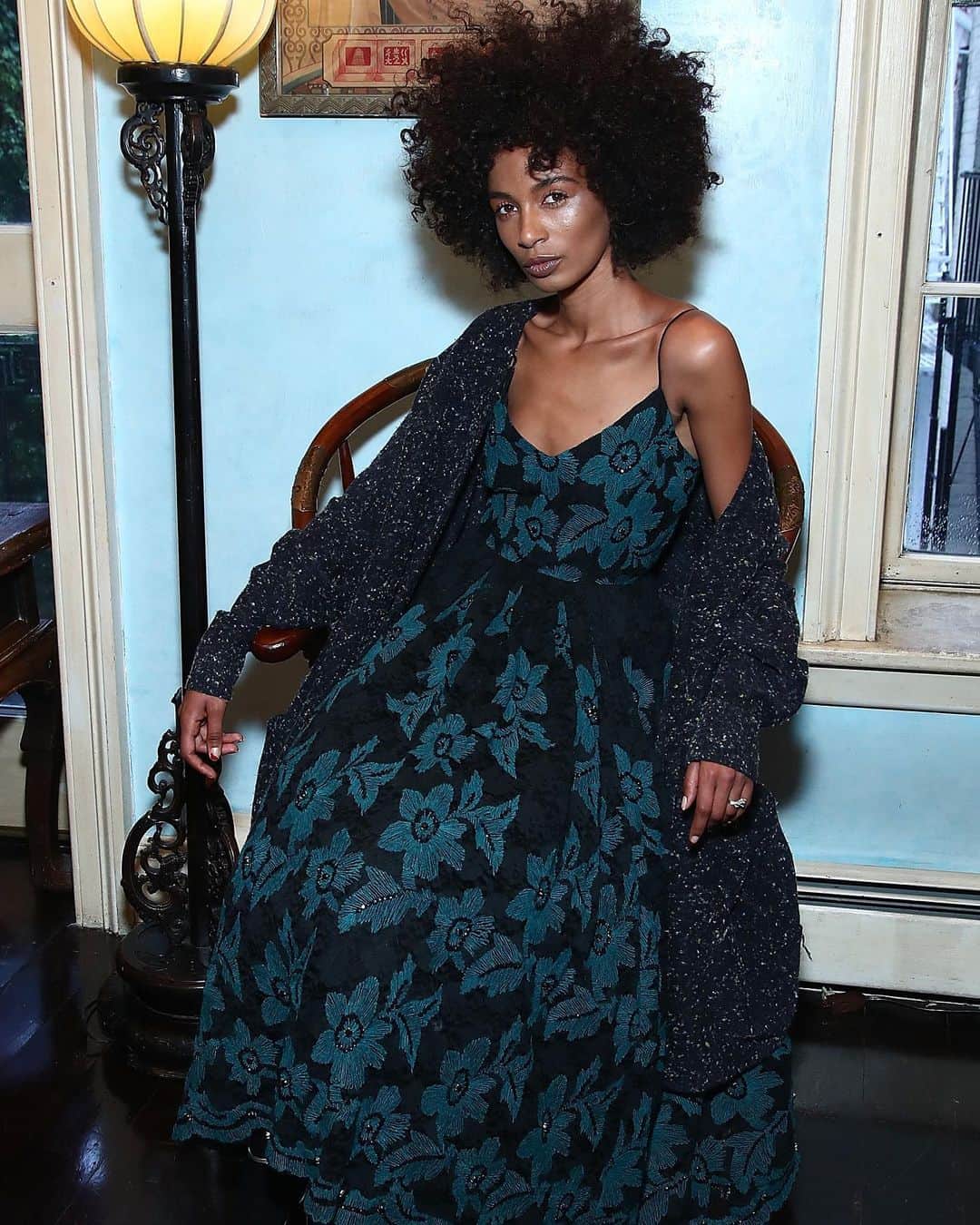 Fashion Weekさんのインスタグラム写真 - (Fashion WeekInstagram)「Belle of the ball 💙 Designer @tracy_reese's feminine silhouettes and joyful prints always deliver, and have been worn by @michelleobama, @sarahjessicaparker and more. Pictured here, a look from Tracy Reese's February 2017 #NYFW presentation. Follow @tracy_reese to see more from the designer and discover her responsibly designed @hopeforflowersbytracyreese collection.⁠⠀ ⁠⠀ Photo by @gettyimages」7月2日 1時09分 - fashionweek