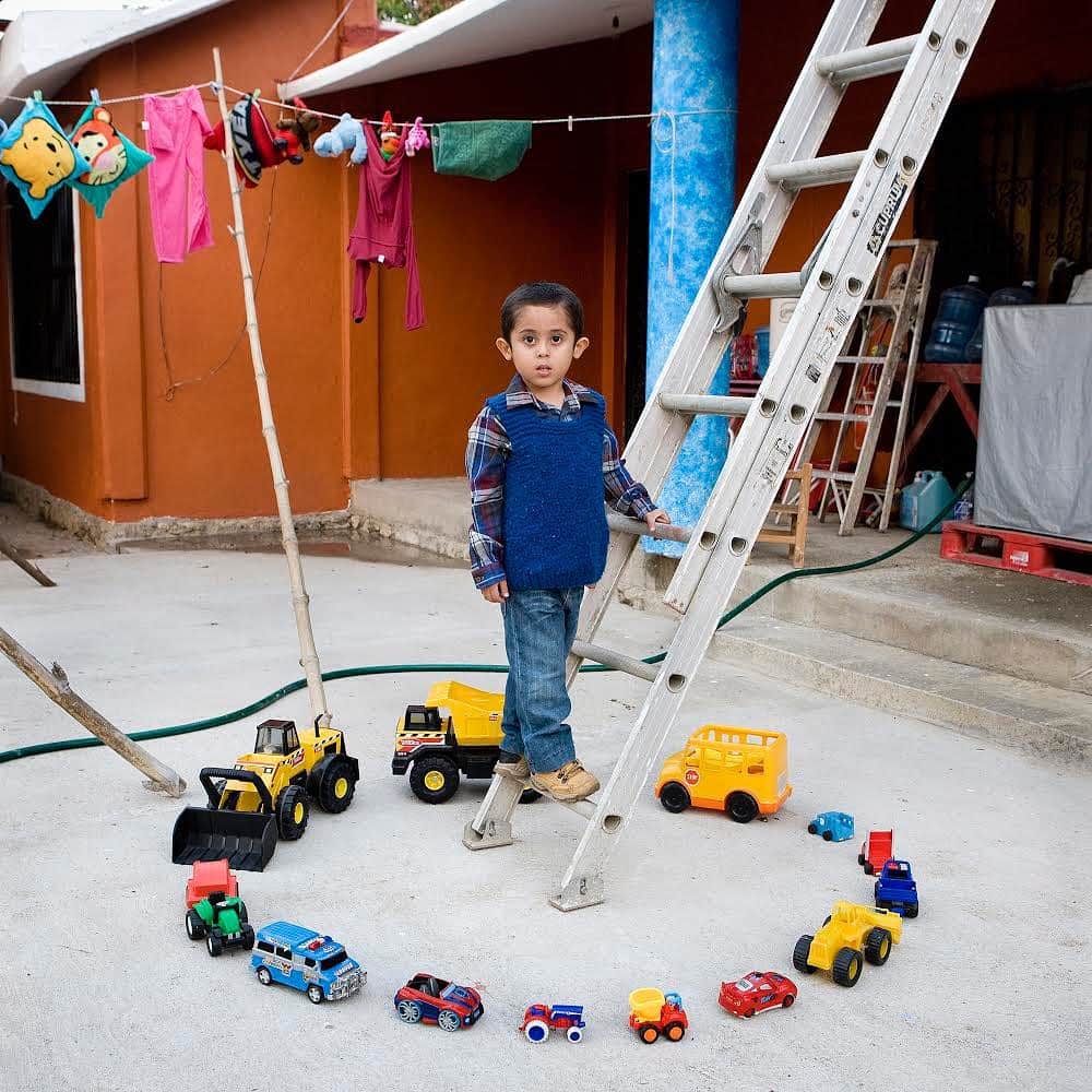thephotosocietyさんのインスタグラム写真 - (thephotosocietyInstagram)「Photo by @gabrielegalimbertiphoto  From my Toy Stories series: This is Abel, 4, in Nopaltepec, Mexico. Toy Stories is an ongoing project—wherever I travel in the world, I take portraits of children with their favorite toys. I have spent more than 3 years visiting over 50 countries, and I've recorded the spontaneous and natural joy that unites kids, despite their diverse backgrounds. Whether the child owns a veritable fleet of miniature cars or a single stuffed monkey, the pride that they have is moving, funny, and thought-provoking. Follow me @gabrielegalimbertiphoto for more photos  and stories #toys #play #kids #child #children」7月2日 1時36分 - thephotosociety