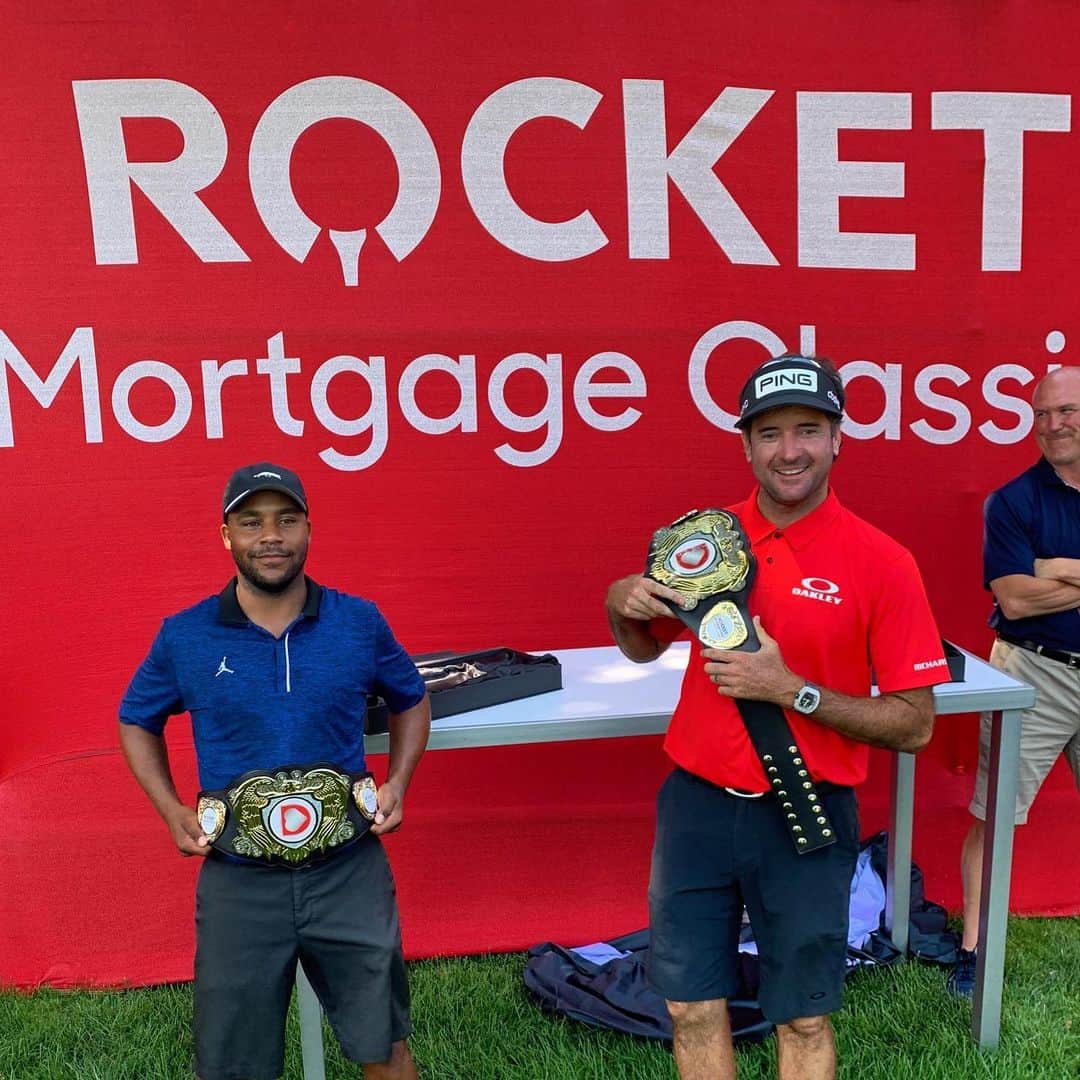 バッバ・ワトソンのインスタグラム：「Thanks to all those who contributed today! Between the fans, the players and matching donations from @rocketmortgage @workday over $1M was raised help end the digital divide in Detroit! I’m grateful I got to be a part of it. #ChangingTheCourse」