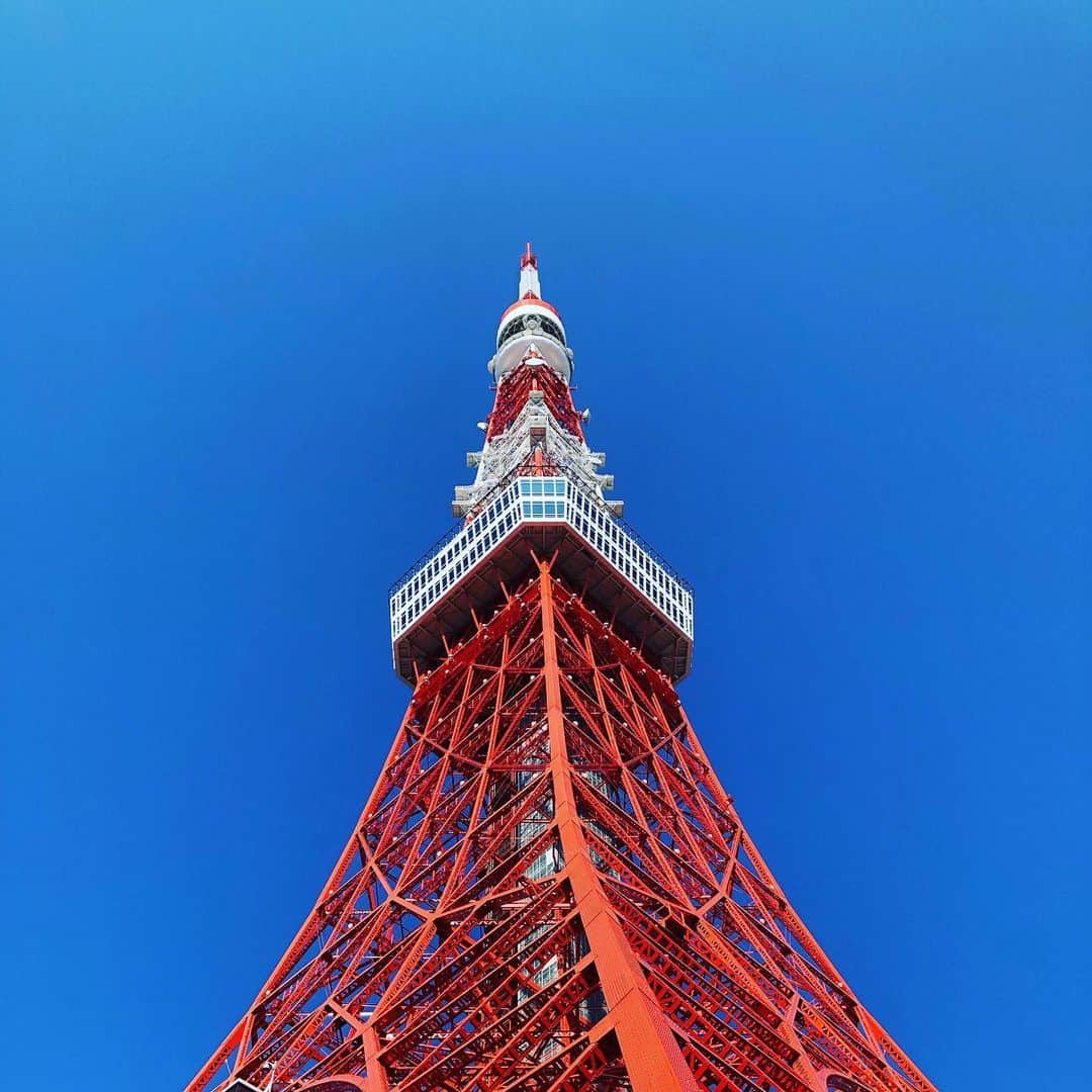 川坂勇太さんのインスタグラム写真 - (川坂勇太Instagram)「ブルーバックの東京タワー🗼  #いまそら #東京タワー」7月2日 11時50分 - yutakawasaka