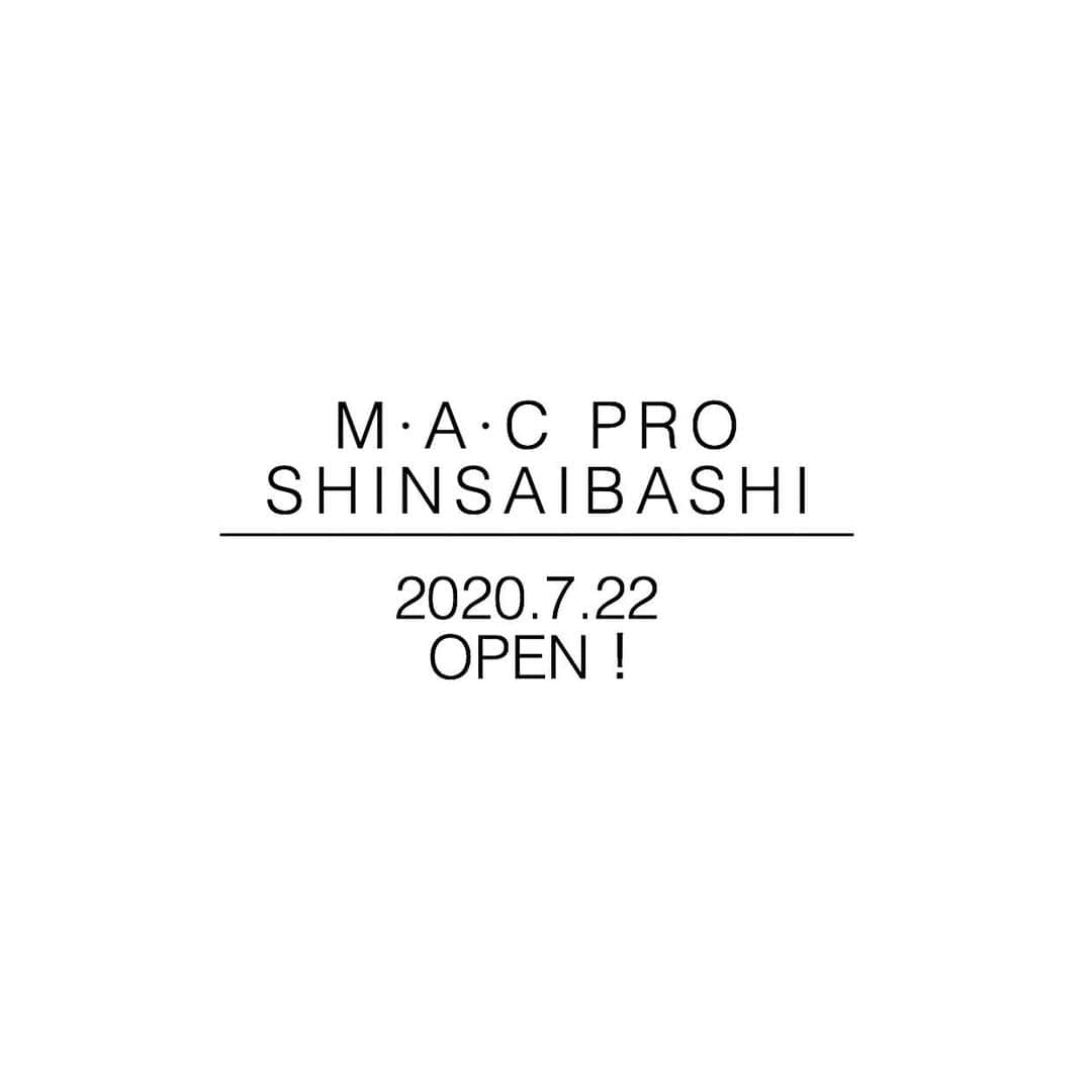 M∙A∙C Cosmetics Japanのインスタグラム：「【2020.7.22 NEW OPEN】​ 関西エリアでは初！日本で2店舗目となる、M·A·Cのフラッグシップショップ、​M·A·C心斎橋がグランドオープン！​ ㅤ オープンに先駆けて、プロストアならではのテクニックや限定品を紹介する​M·A·C心斎橋 公式インスタグラムアカウント @macpro_osaka がスタート！​  ㅤ 7月22日のオープンにむけて、プレゼントキャンペーンや、オープニングキャンペーンなど​スペシャルな情報も随時お知らせいたします✨​ ぜひ @macpro_osaka をフォローして情報をチェックしてくださいね♪​  ㅤ  ㅤ ＜店舗情報＞​ M・A・C心斎橋​ 住所：大阪府大阪市中央区西心斎橋1-4-13　ハートンホテル別館1F​ 電話番号：06-6252-3011​ 営業時間：平日11：00-20：00　土日祝11：00-21：00​ PRO製品：取り扱いあり​  ㅤ ㅤ #MACPRO_OSAKA​ #MACCosmeticsJapan#MACCosmetics #MAC #MACコスメ #マックコスメ #コスメ　#コスメ好き#コスメレポ #化粧品 #コスメ部 #コスメマニア #メイク好き#美容大好き#美容好き#トレンドメイク#メイクテク」