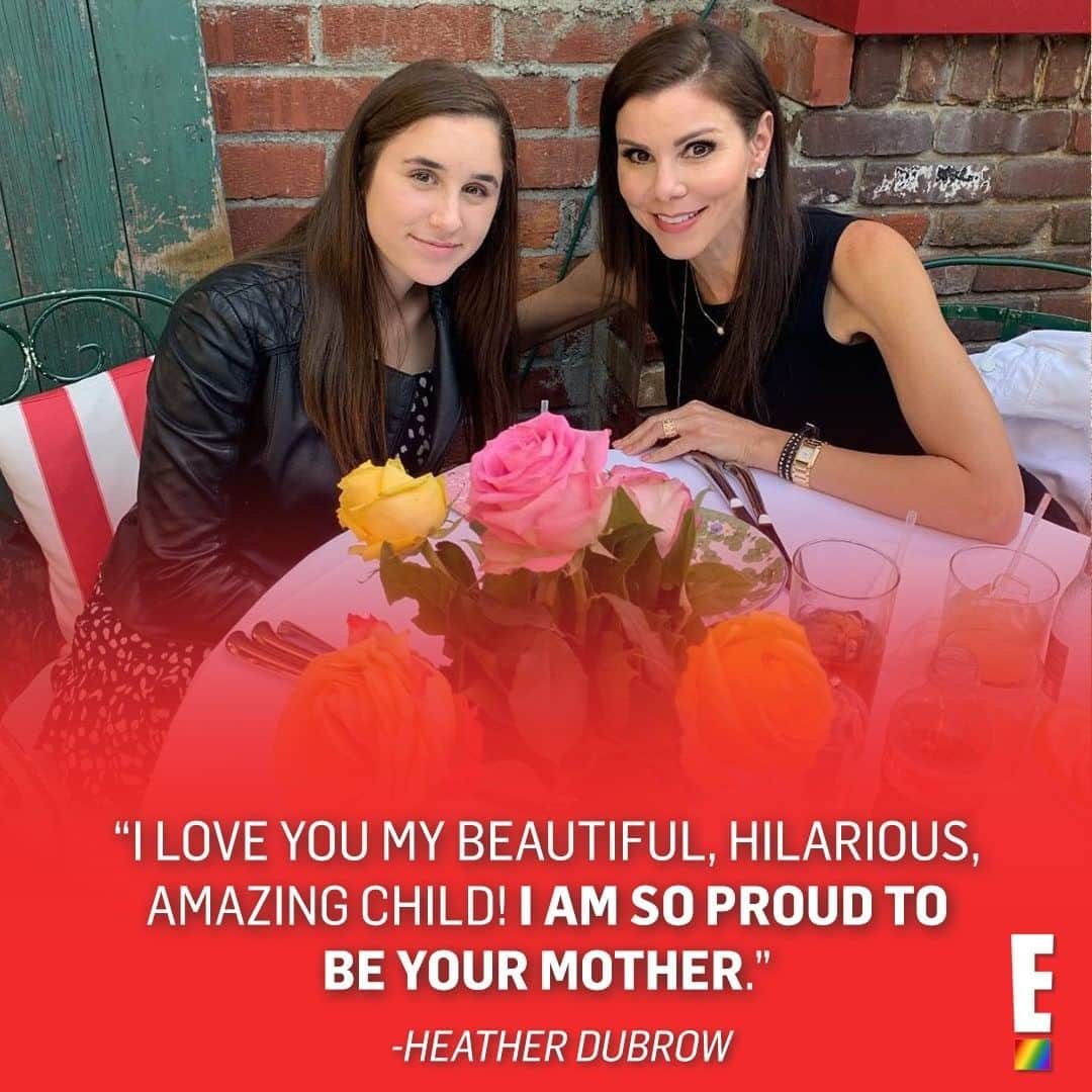 E! Onlineさんのインスタグラム写真 - (E! OnlineInstagram)「Just in time for #Pride month, Max Dubrow, daughter of #RHOC star Heather Dubrow and Dr. Terry Dubrow, announced that she is bisexual. ❤️🏳️‍🌈 (📷: @heatherdubrow)」7月2日 3時45分 - enews