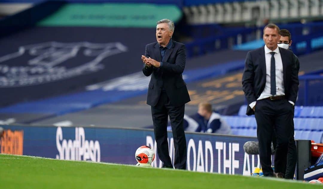 カルロ・アンチェロッティのインスタグラム：「Amazing spirit tonight and 3 important points. #COYB」