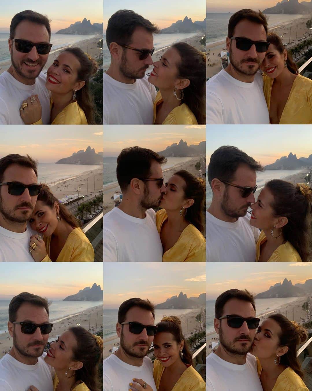 Collage Vintageのインスタグラム：「Feliz cumpleaños mi amor 💕 te quiero infinito @collagevintage2  Happy birthday my love! Love you to the moon and back 🥳🎂」