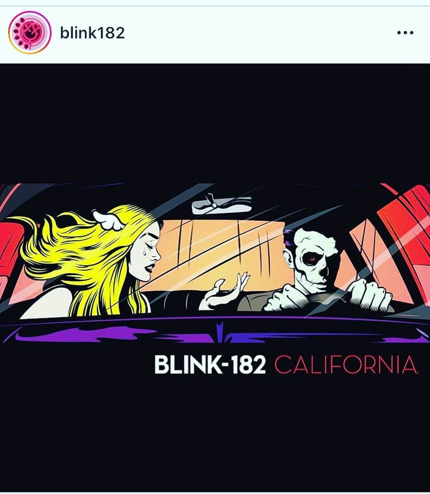 酒井莉加のインスタグラム：「blink182のこのアルバム好き。 これから娘達と朝の死闘が始まる🤣🤣🥰🥰」