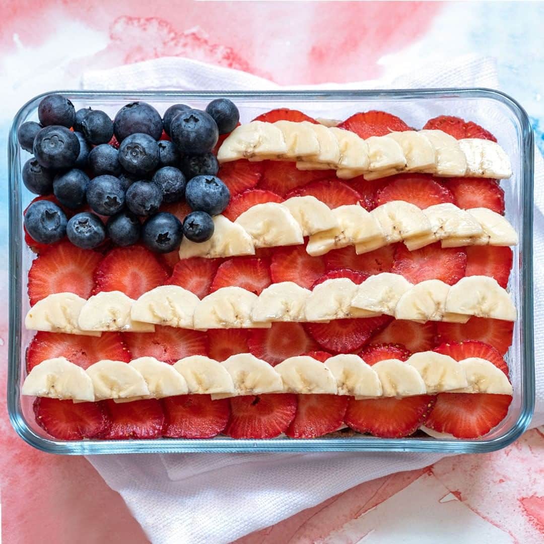 Wal-Mart Stores, Incのインスタグラム：「A big part of creating a 4th of July BBQ is the presentation, and nothing complements grilled meats better than a patriotic fruit salad you have to salute before you eat.」