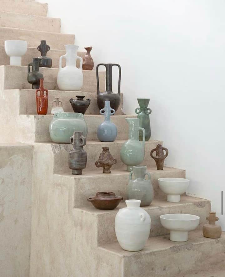 グラフ&ランツのインスタグラム：「Ceramic stairway to heaven via @jadepatonceramics 🤍」