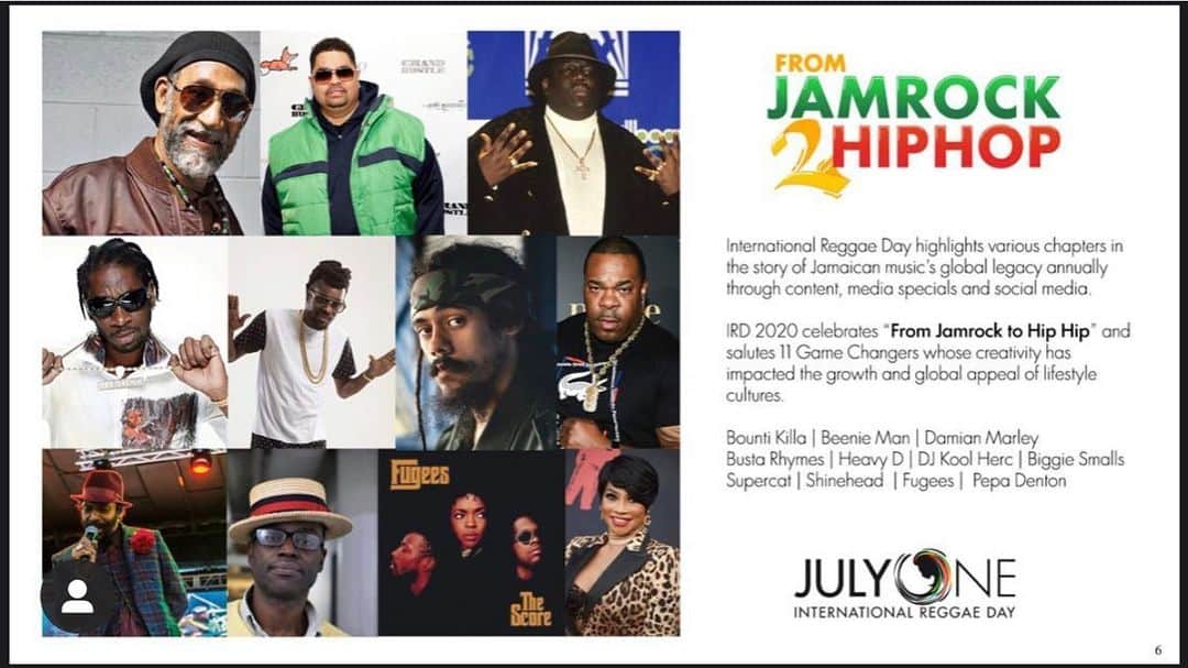 バスタ・ライムスさんのインスタグラム写真 - (バスタ・ライムスInstagram)「Happy International Reggae Day!!! 💯💯💯💯🔥🔥🔥🔥💥💥💥💥💫💫💫💫💪🏿💪🏿💪🏿💪🏿」7月2日 10時05分 - bustarhymes