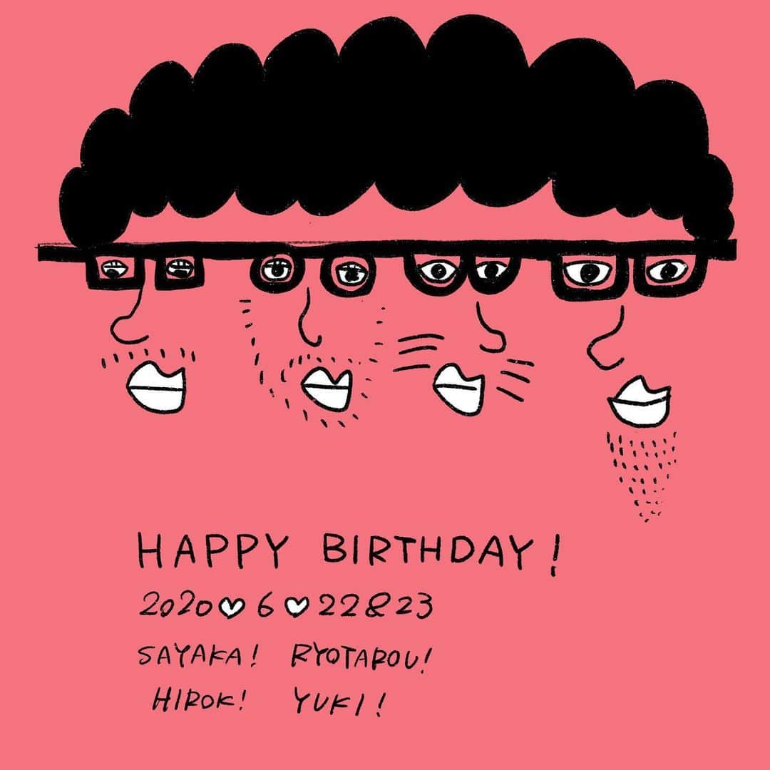 北川けんいちさんのインスタグラム写真 - (北川けんいちInstagram)「HAPPYBIRTHDAY!!! めちゃおそなりまして😂  #happybirthday  #ハッピーバースデー  #イラストは月曜と25日だけなの  #おめでとう」7月2日 21時50分 - kenichi_kitagawa