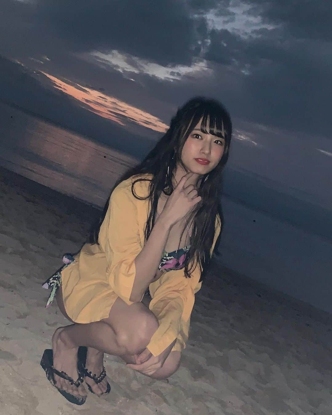 虹のコンキスタドールのインスタグラム：「サマなりっ MV30万回突破🏝🌺 https://youtu.be/gYe8diN6QYg . #サマなりっ #ニジスタグラム #清水理子 #石垣島」