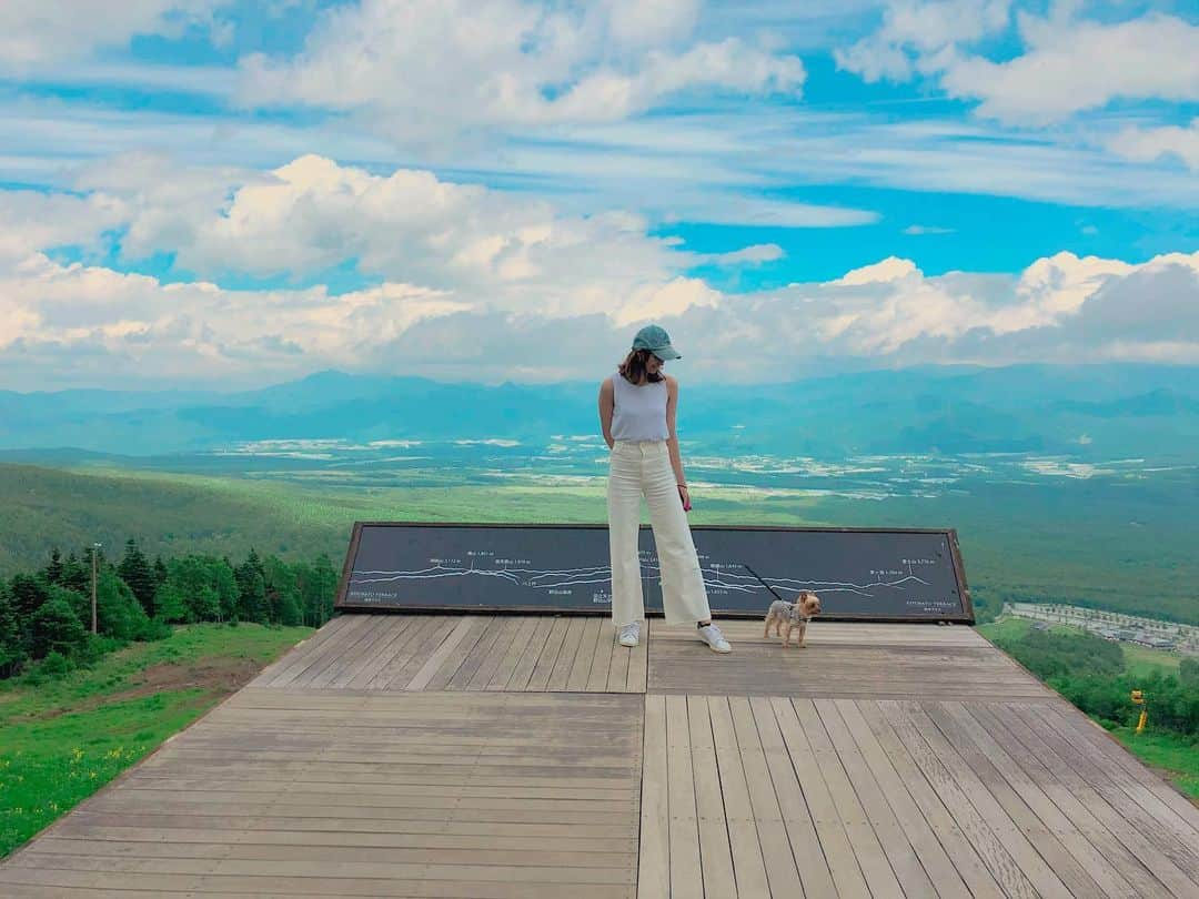 横山エリカのインスタグラム：「☀️☀️☀️」