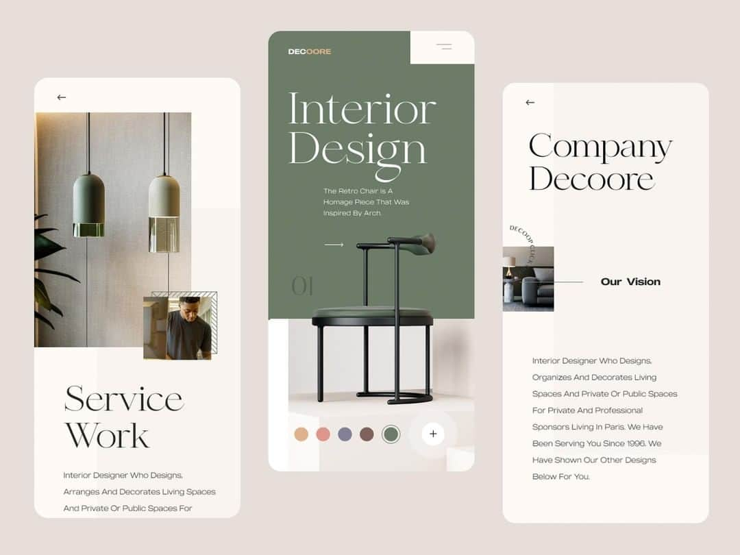 Dribbbleさんのインスタグラム写真 - (DribbbleInstagram)「Decoore Interior - Mobile Concept by Mehmet Özsoy ⠀ ⠀ #dribbble #design #mobiledesign #appdesign #uidesign #dribbblers」7月2日 15時17分 - dribbble