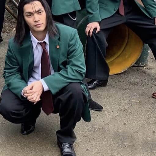 牧亮佑のインスタグラム：「『今日から俺は‼︎』劇場版  北根壊高校  頭　  #柳楽優弥  #今日から俺は #今日俺劇場版」