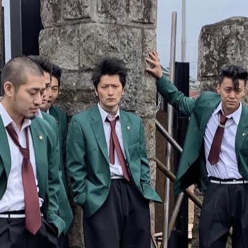 のインスタグラム：「北根壊高校  #一條恭輔 #石井貴就  #岡本智礼 #山中雄輔 #奥野智也  #今日から俺は  #今日俺劇場版」