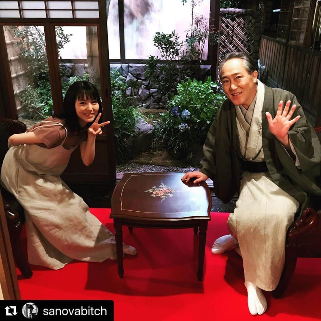 【公式】私たちはどうかしているさんのインスタグラム写真 - (【公式】私たちはどうかしているInstagram)「#Repost @sanovabitch with @make_repost ・・・ 現場は佳境‼︎ 七桜と大旦那の二人のシーンもお楽しみに🌸 #私たちはどうかしている#わたどう#日本テレビ#浜辺美波#横浜流星#佐野史郎#金沢#和菓子屋#茶道#着物#もうフライングはしない @watadou_ntv」7月2日 16時09分 - watadou_ntv