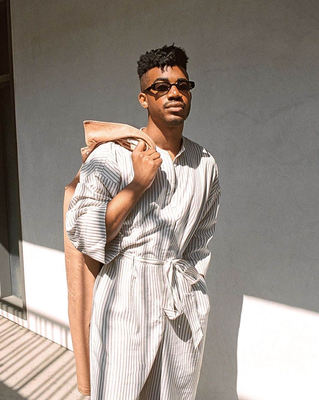 Club Monacoのインスタグラム：「"My challenge to you is to go out and define yourself through style without the barriers from society. It's not about the clothes, it's about the feeling." - @bronzeavery」